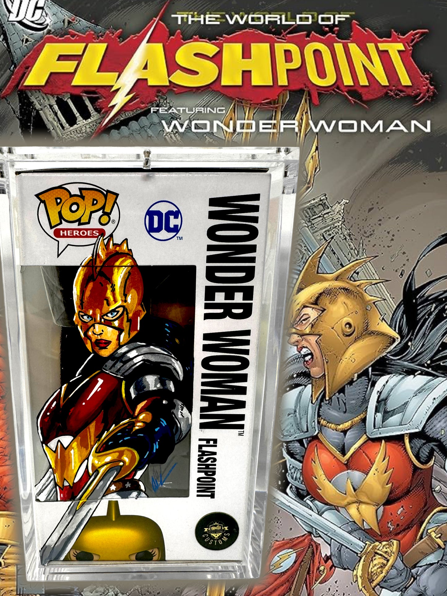 SOLD 12/18 DC - Wonder Woman Flashpoint 431 TCC X “Mooch”