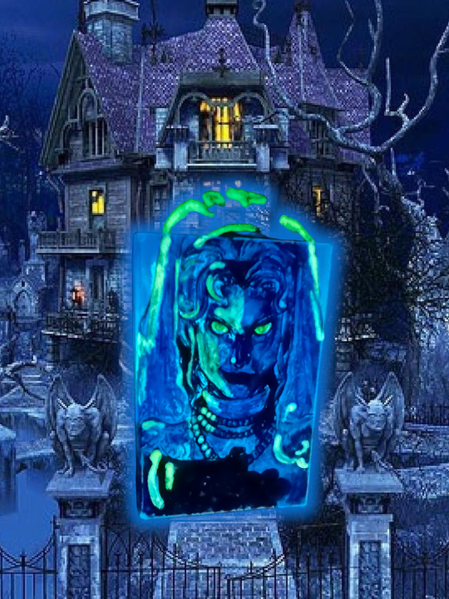 SOLD - Disney - Haunted Mansion Constance Hatchaway 578 TCC X “Mooch” BL GITD Custom