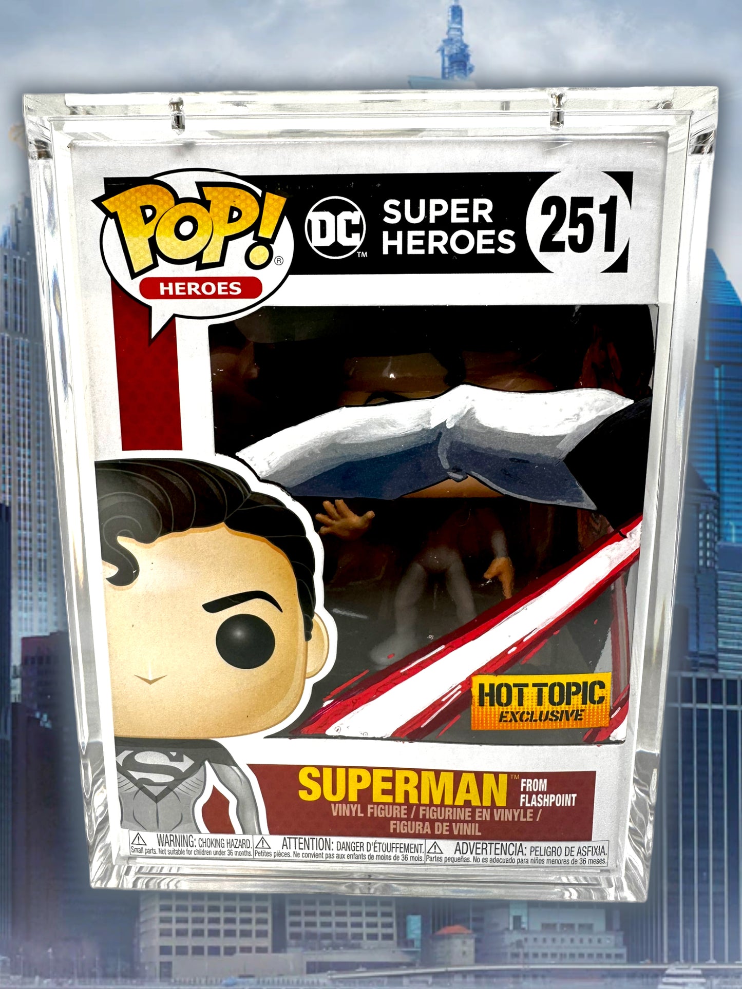 Sold - DC - Superman 251 Flashpoint TCC X “Mooch” Custom