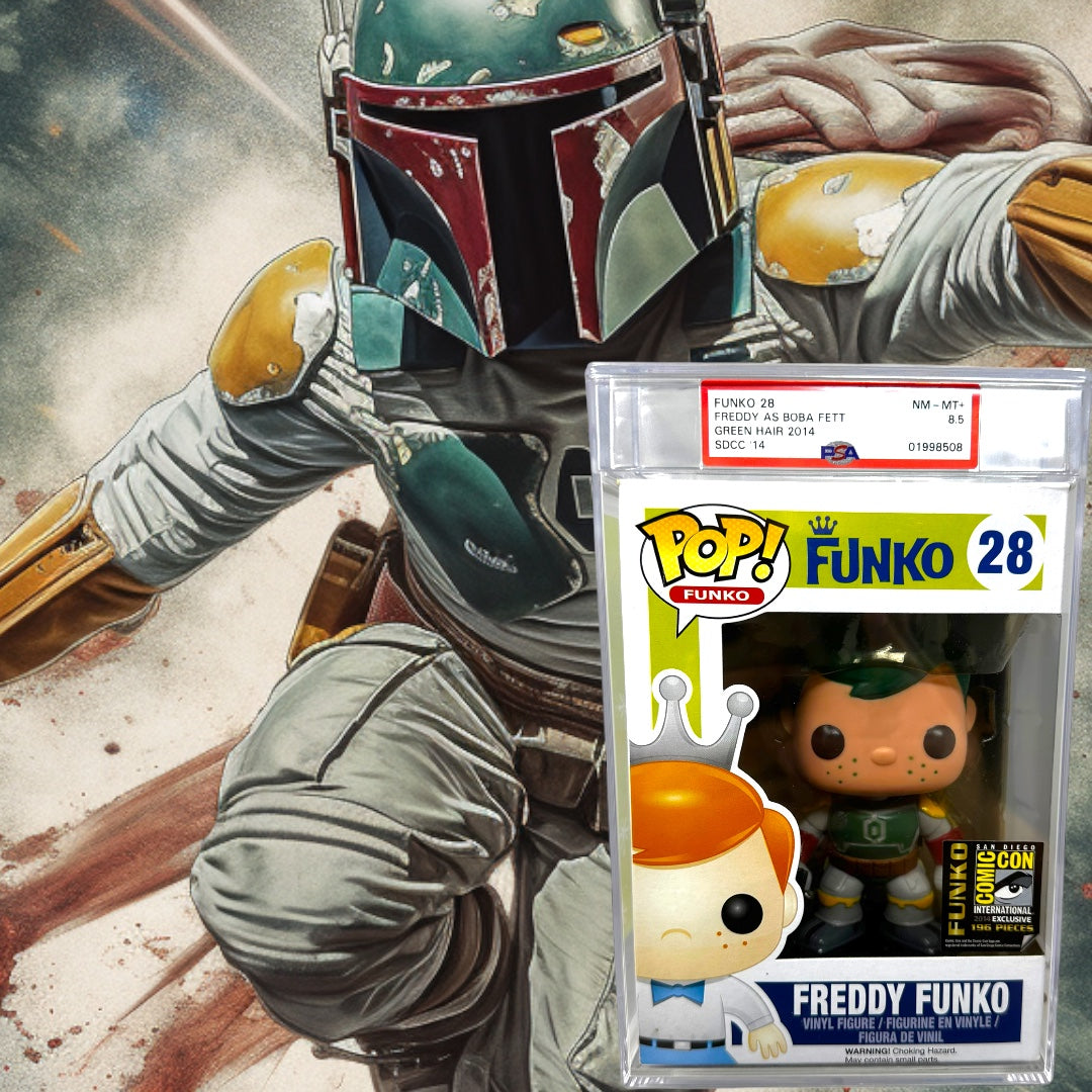 Funko online Pop Boba Fett (Walmart Exclusive) PSA 8.5