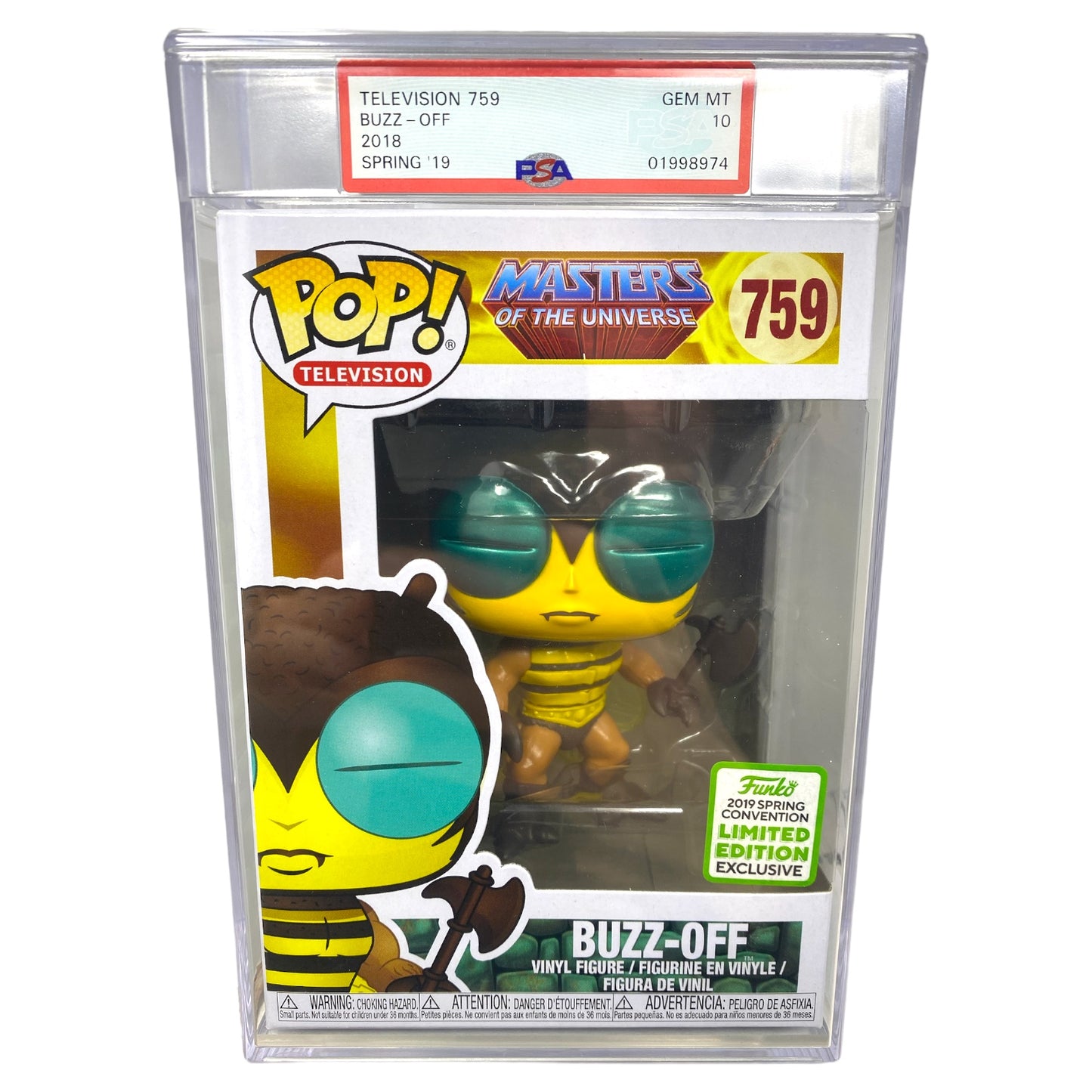 PSA Grade 10 2018 Buzz-Off 759 Spring Convention