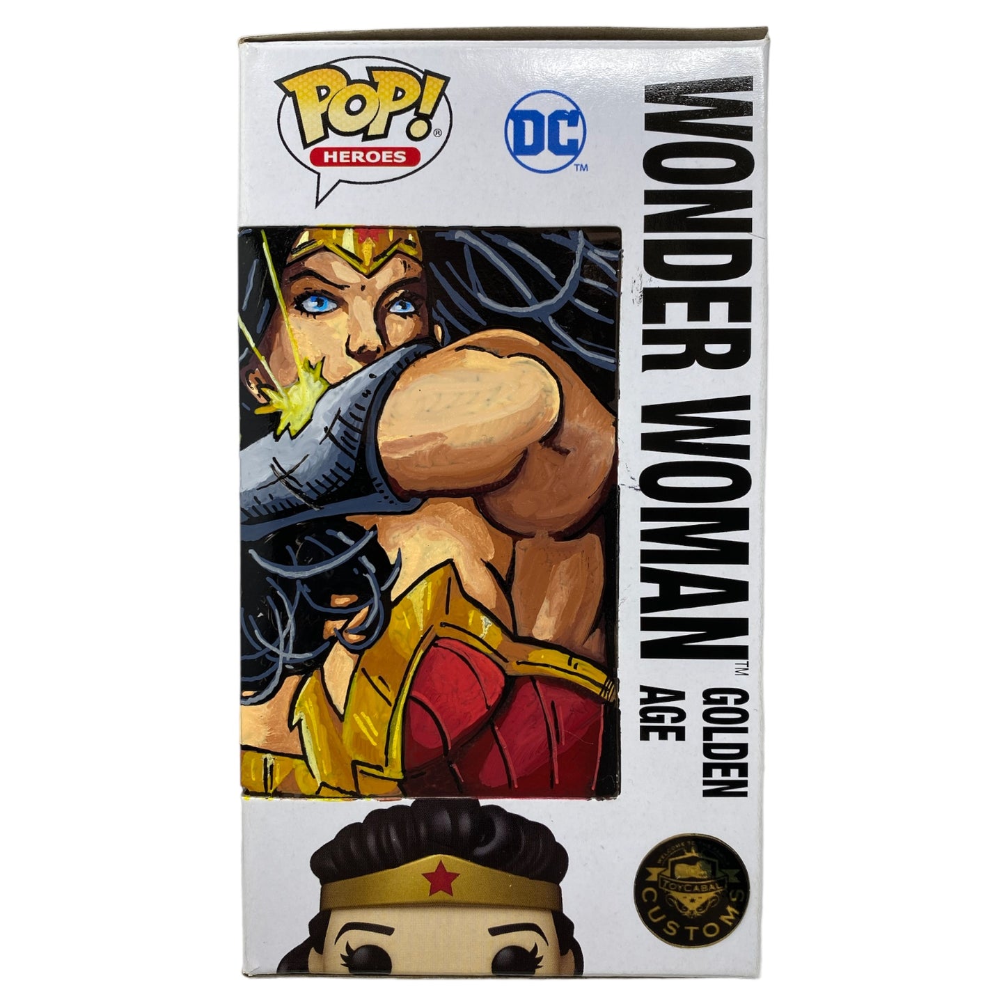 SOLD 12/20 DC - Wonder Woman Golden Age 383, TCC X “Mooch” Custom