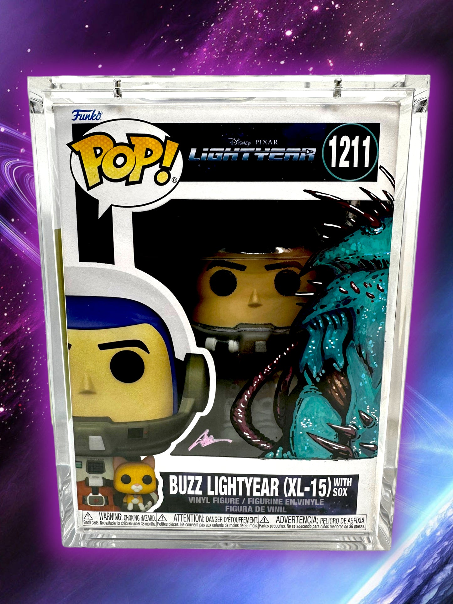 Disney - “Mind of Mike” Twisted Alien on Buzz 1211 TCC X “Mooch” Custom