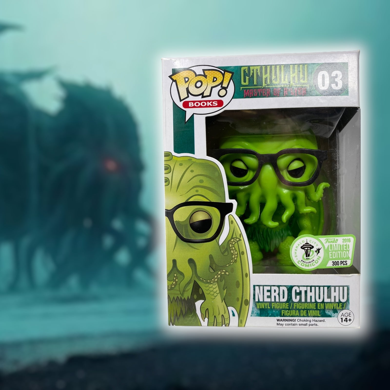Funko Pop! Vinyl: HP Lovecraft - Cthulhu (Black & White) - Books A Million (BAM) 889698430050 Funko Pop! Vinyl: HP Lovecraft - Cthulhu (Black & White) - Books A Million (BAM) 889698430050