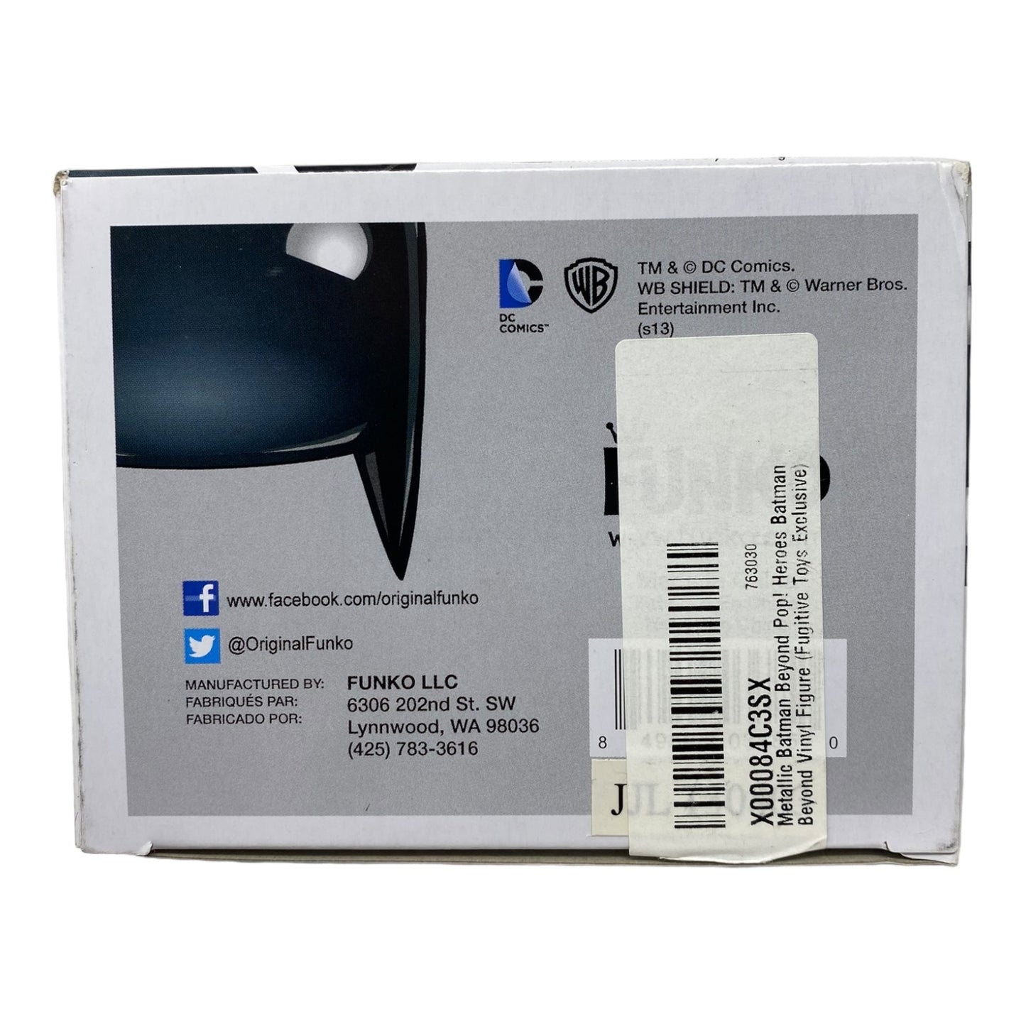 Sold - 2013 - Batman Beyond 33, Fugitive Toys Exclusive (light sun-fade damage)