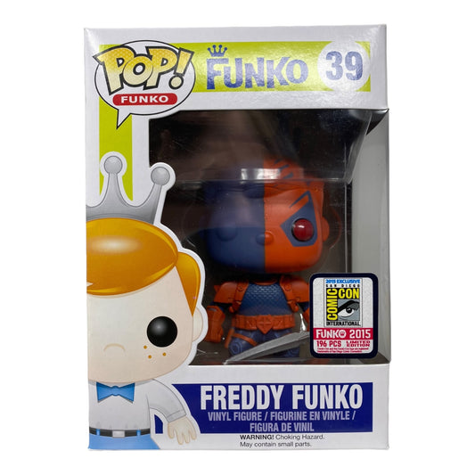 2015 - Freddy Funko as Deathstroke 39, SDCC 196 pcs (Light Damage)