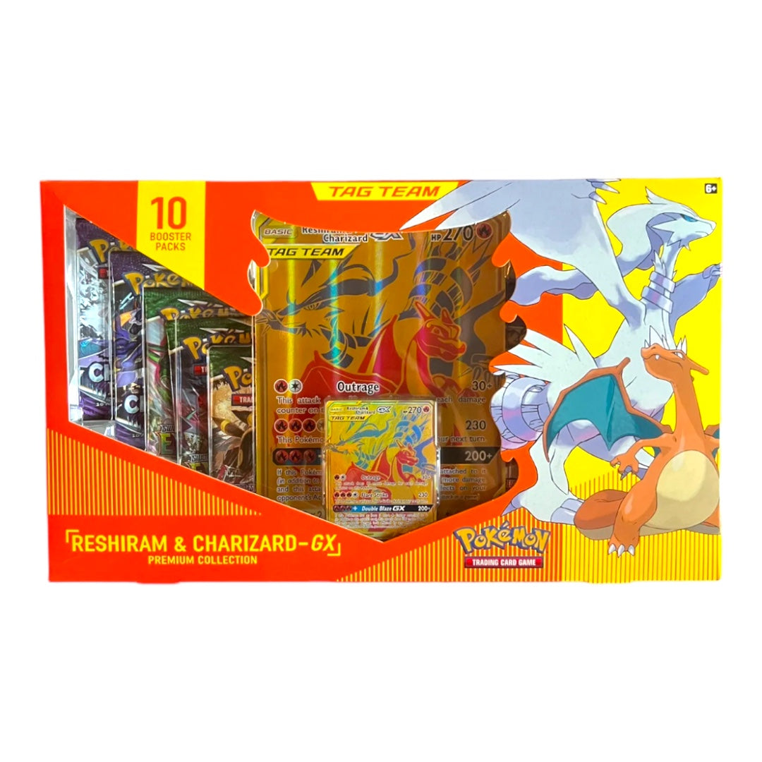 Pokmon TCG: Reshiram & Charizard GX Premium Collection Toy Cabal Pokmon TCG: Reshiram & Charizard GX Premium Collection Toy Cabal