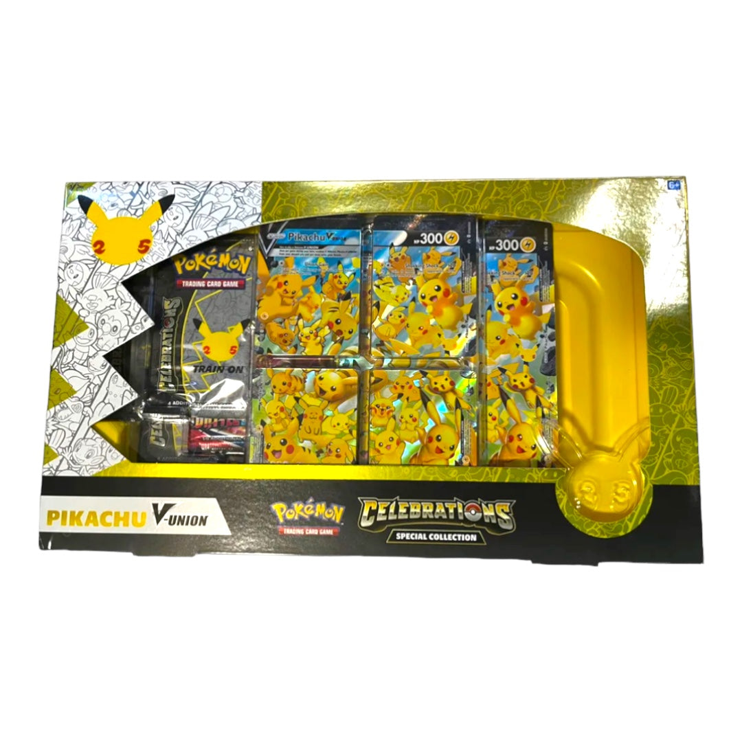 Pokemon TCG: 25th Anniversary Pikachu V Union Collection Toy Cabal Pokemon TCG: 25th Anniversary Pikachu V Union Collection Toy Cabal