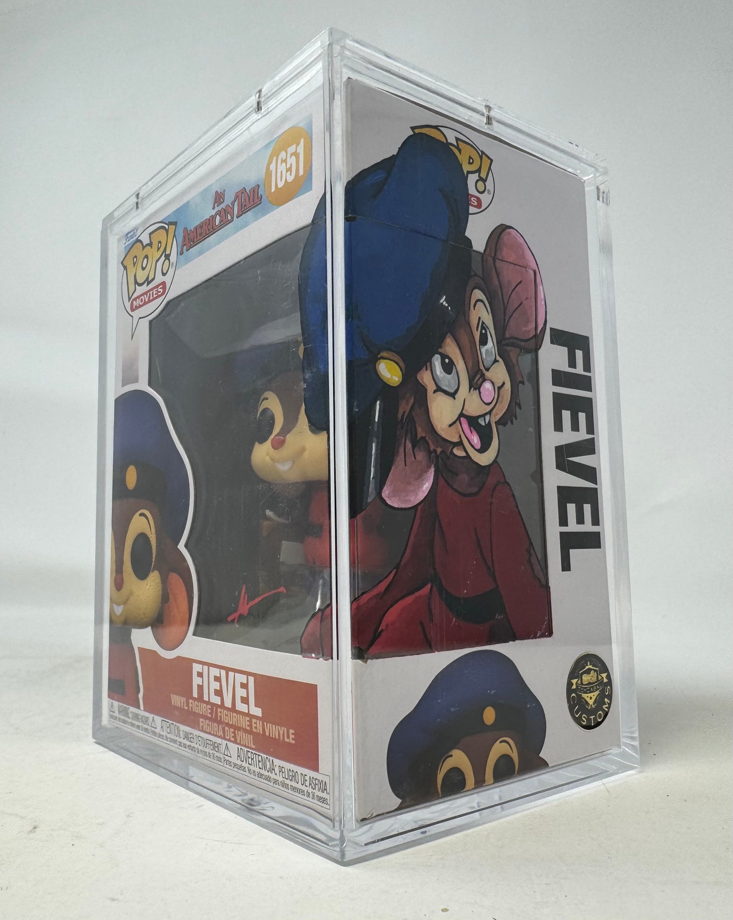 Movies- An American Tail Fievel 1651 TCC X Mooch Custom