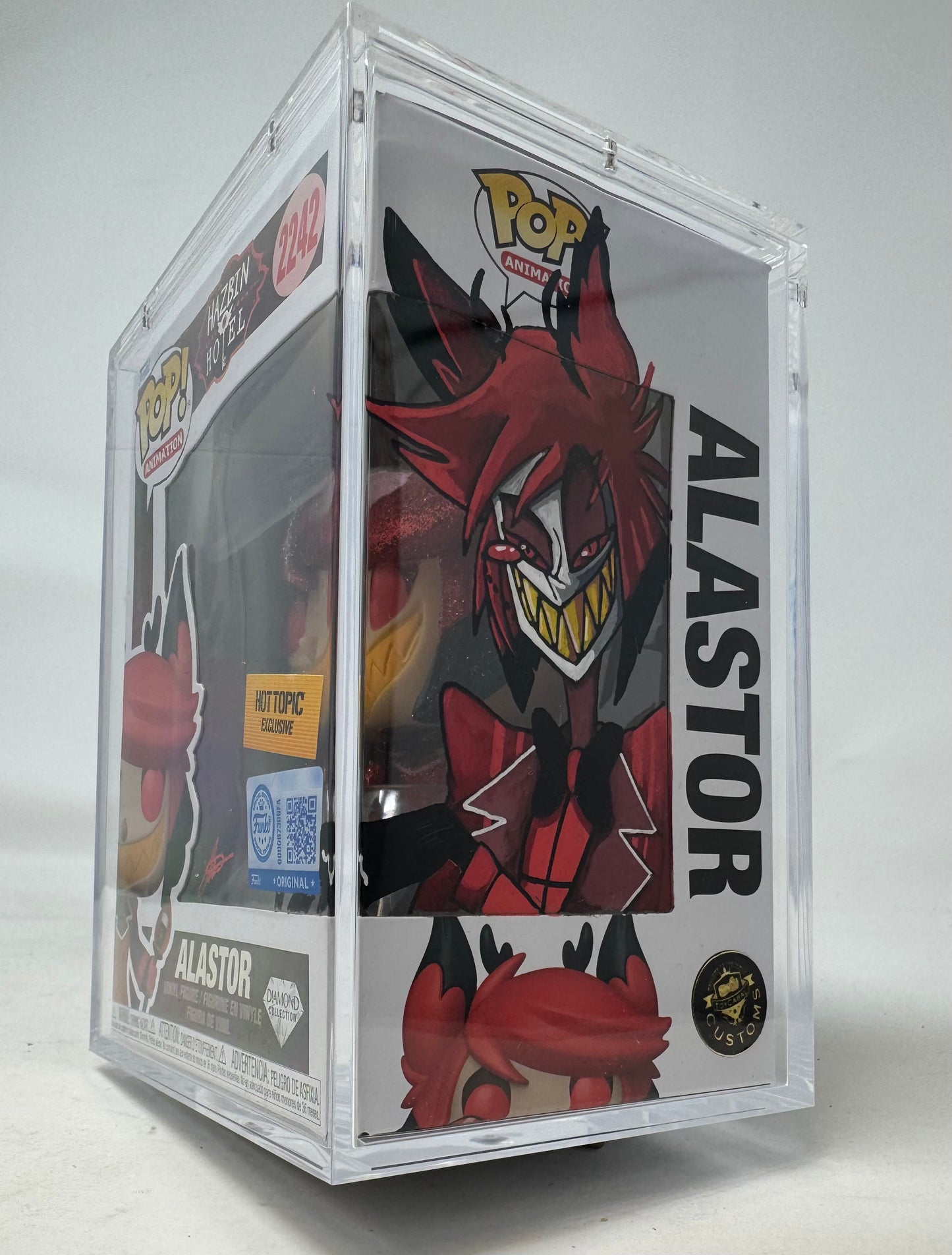 Animation- Hazbin Hotel Alastor 2242 TCC X Mooch Custom