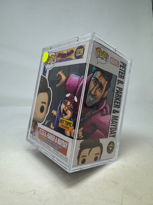 Marvel- Spider-Man Across The Spiderverse Peter B. Parker & Mayday 1239 TCC X Mooch Custom