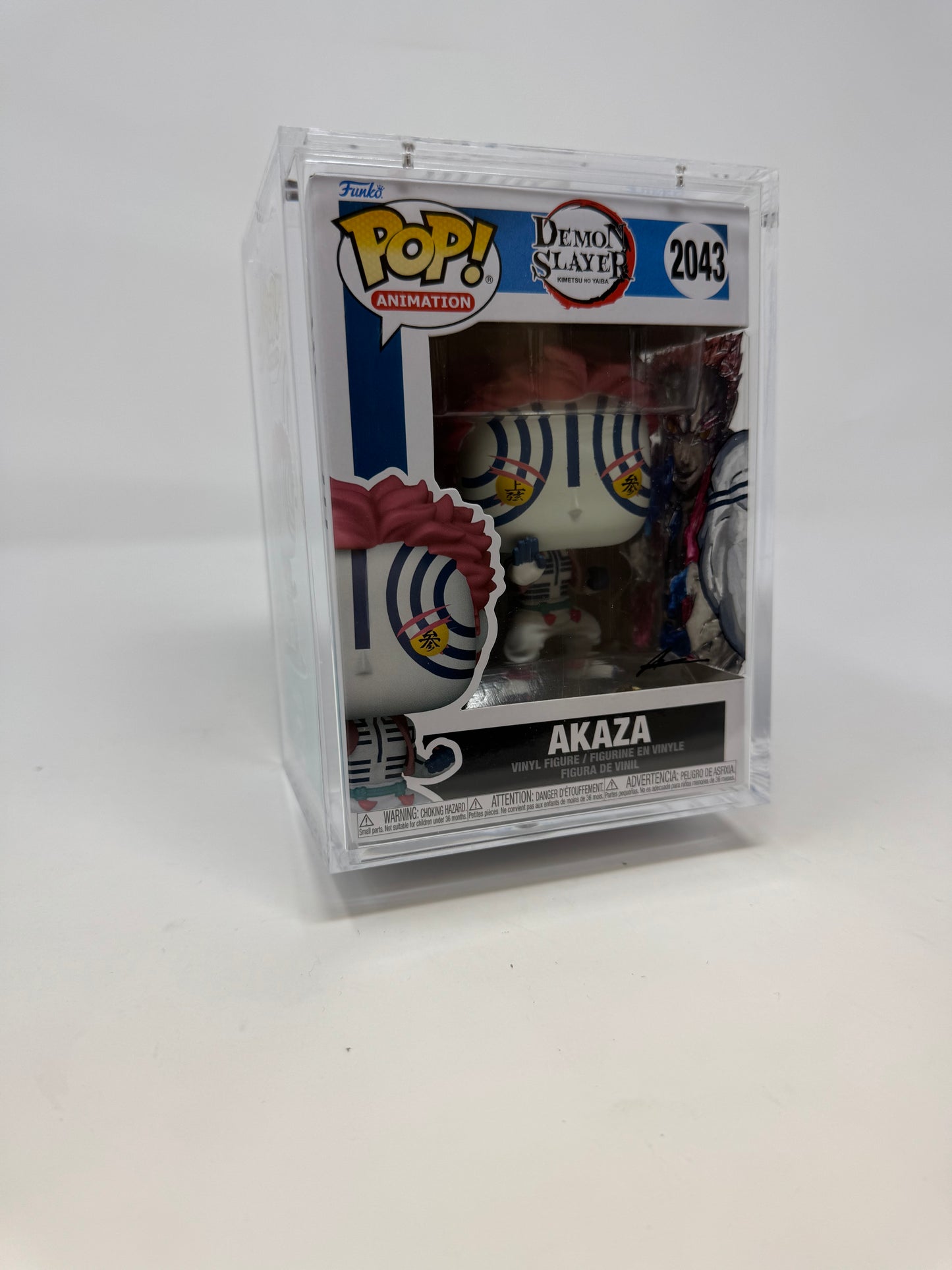 Animation- Demon Slayer Kimetsu No Yaiba Akaza 2043 TCC X Mooch Custom (Punching)