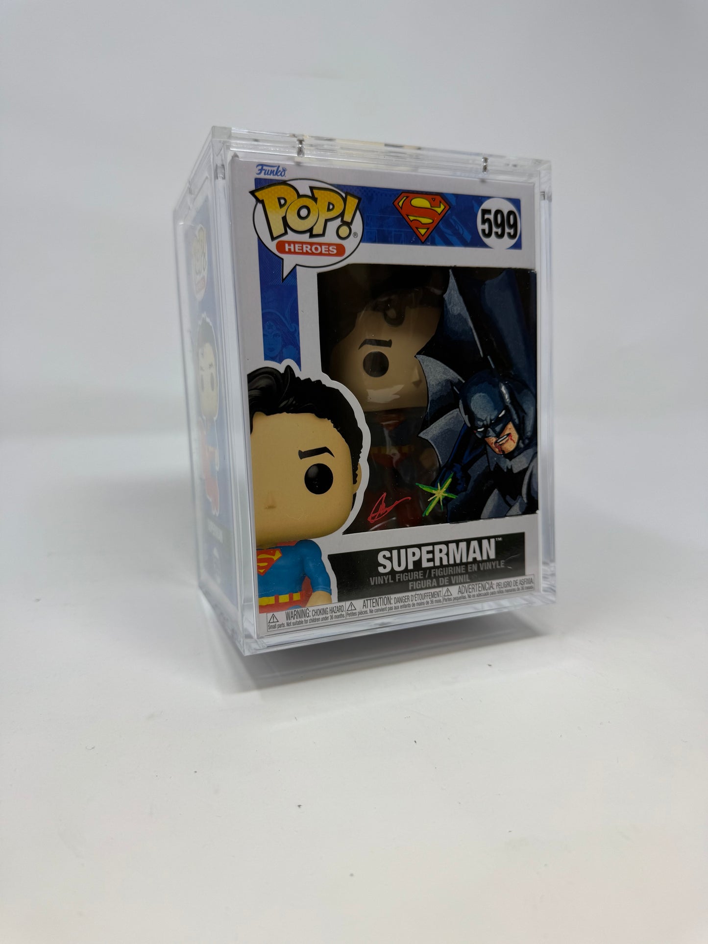 Heroes- DC Superman 599 TCC X Mooch Custom (Batman Fight)
