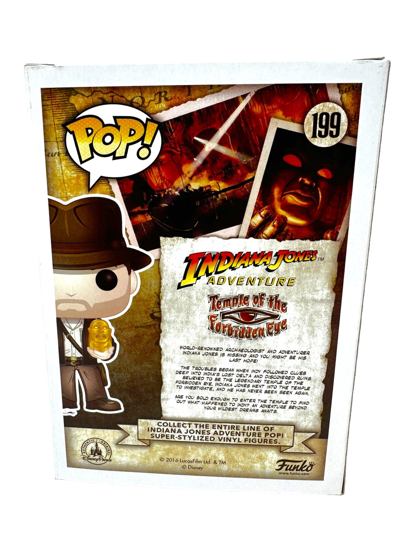 Sold 9/16 2016 SDCC Indiana Jones 199