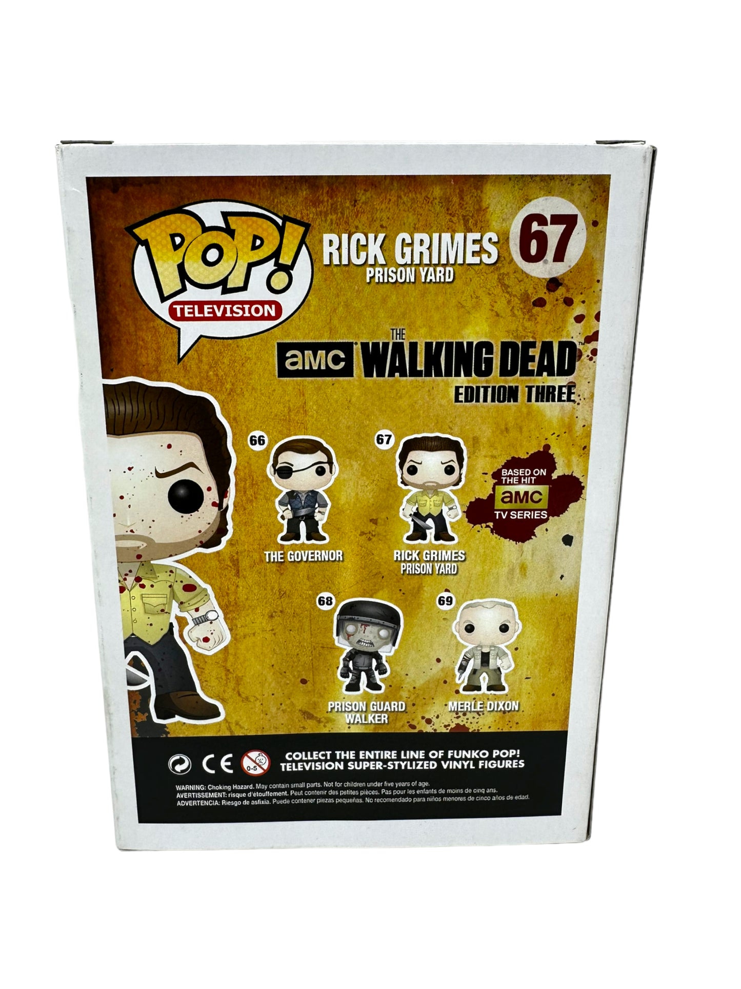 Sold 2013 SDCC Rick Grimes 67 Bloody