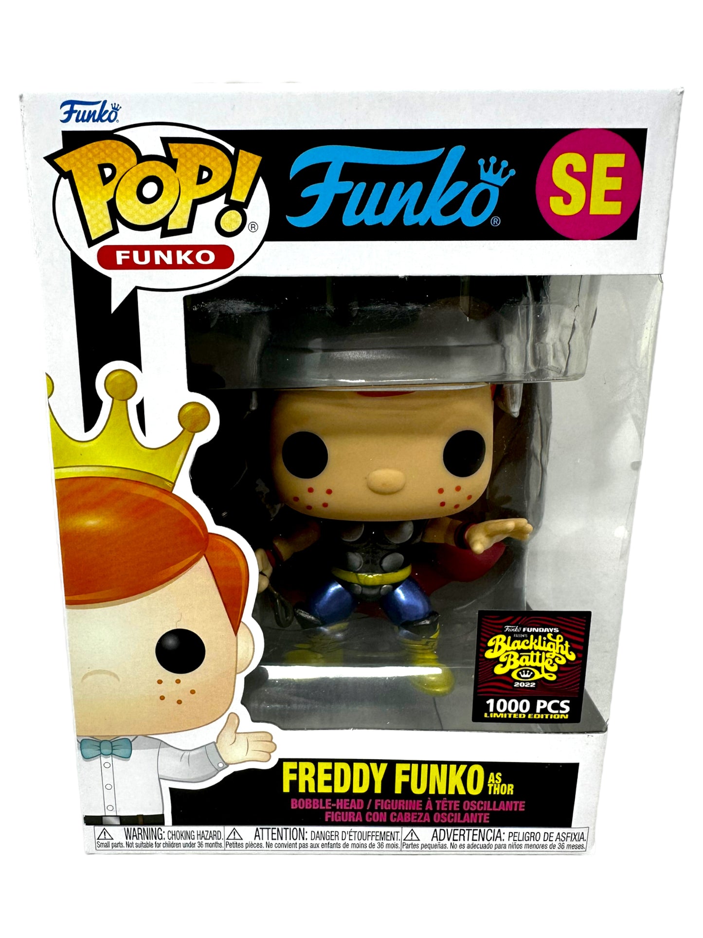 2022 SDCC Freddy Funko Thor Metallic LE1000