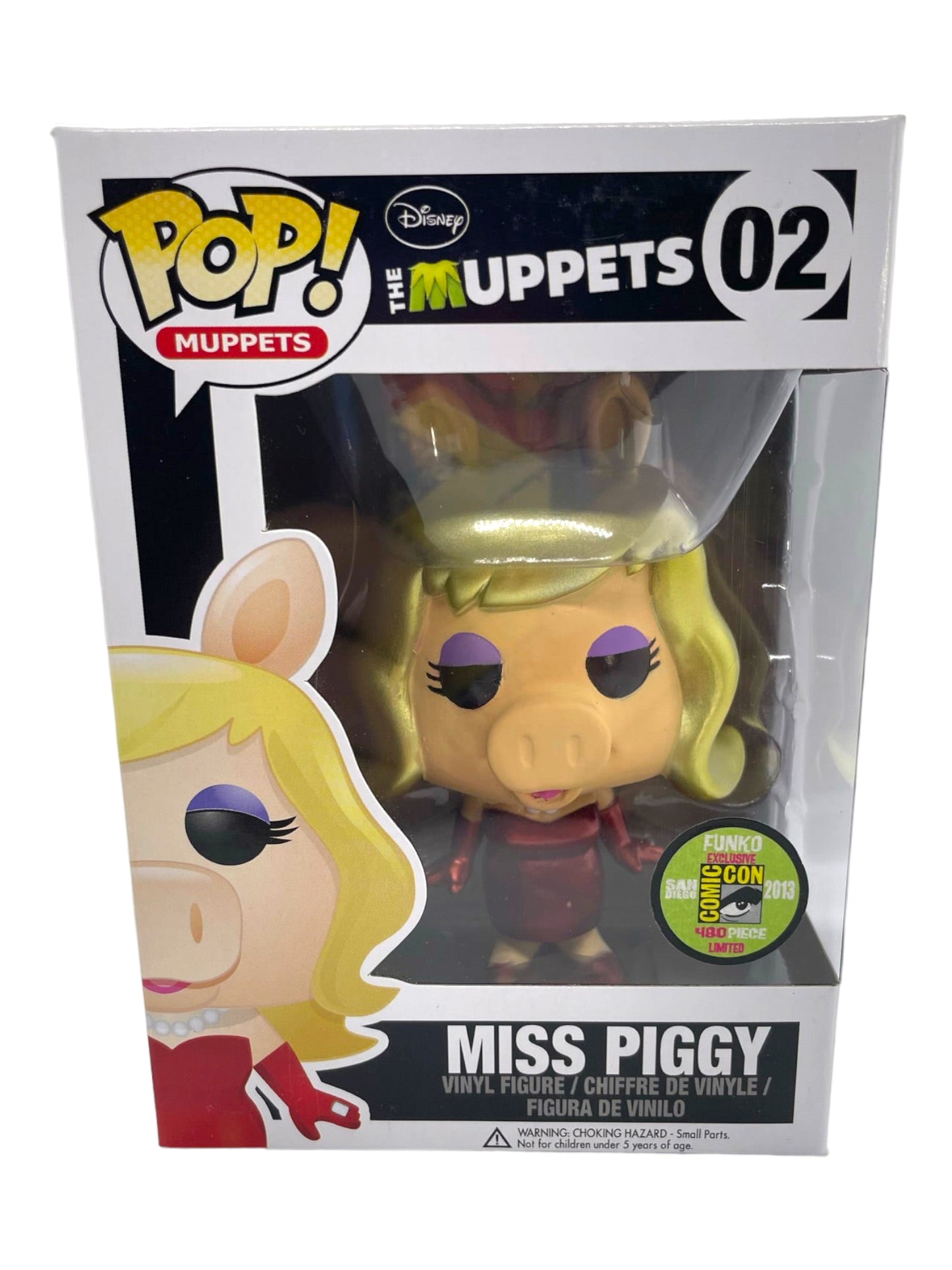 Sold 2013 Miss Piggy Metallic SDCC Exclusive 02 LE 480