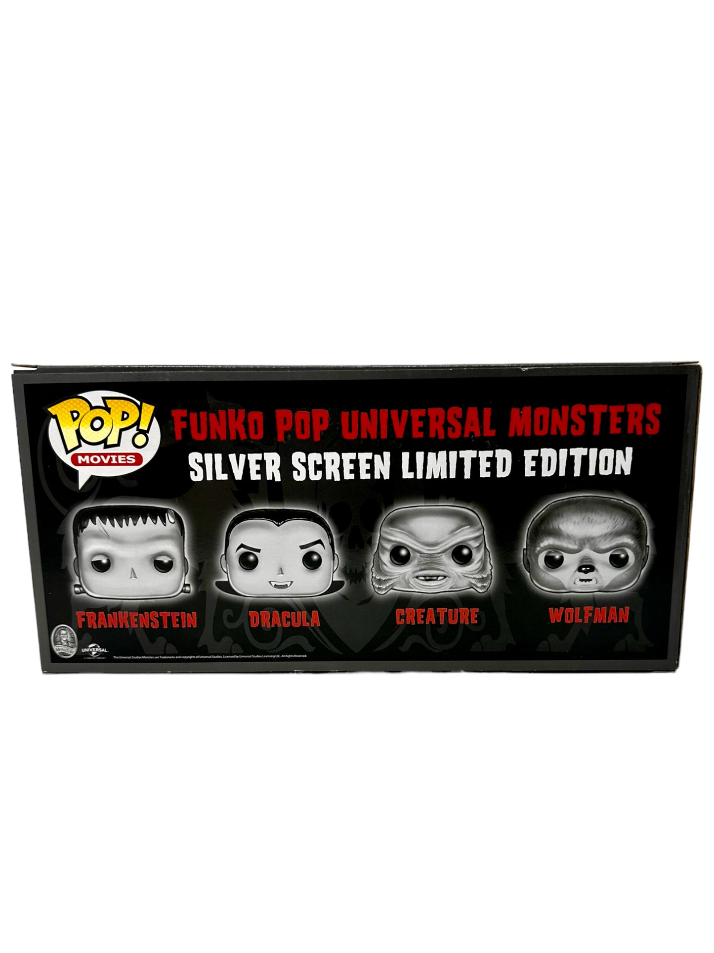 Sold 4 Pack Metallic Universal Monsters LE300