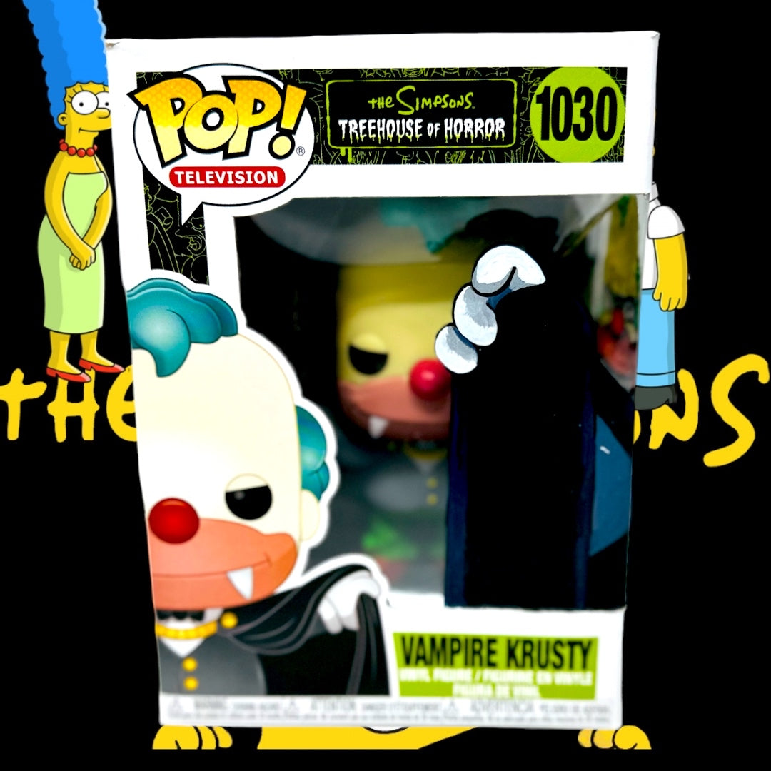 SOLD - Retro - The Simpsons - Vampire Krusty 1030 TCC X “Mooch” Custom