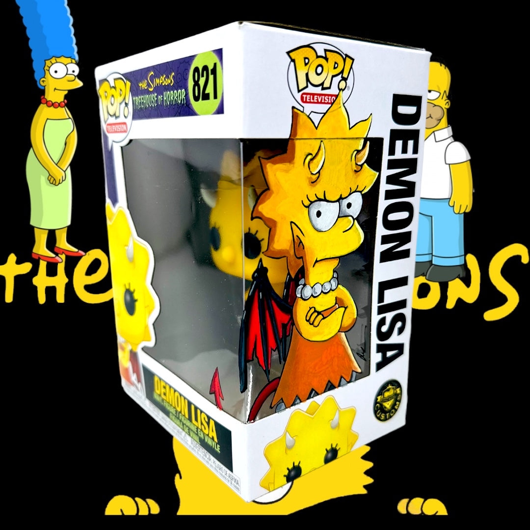 SOLD - Retro - The Simpsons - Demon Lisa 821 TCC X “Mooch” Custom