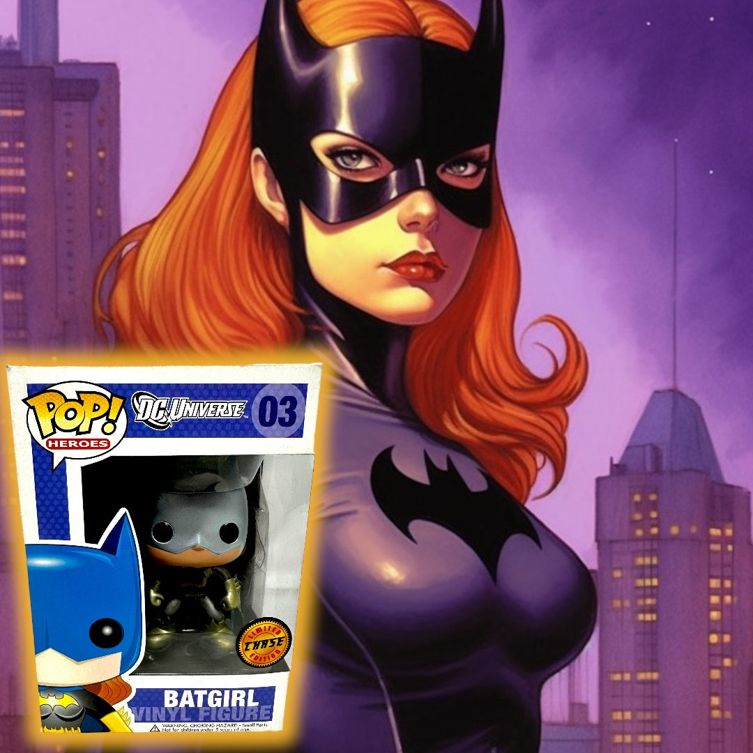 Sold - 2010 1st run (Black Bat) Batgirl 03 chase Metallic