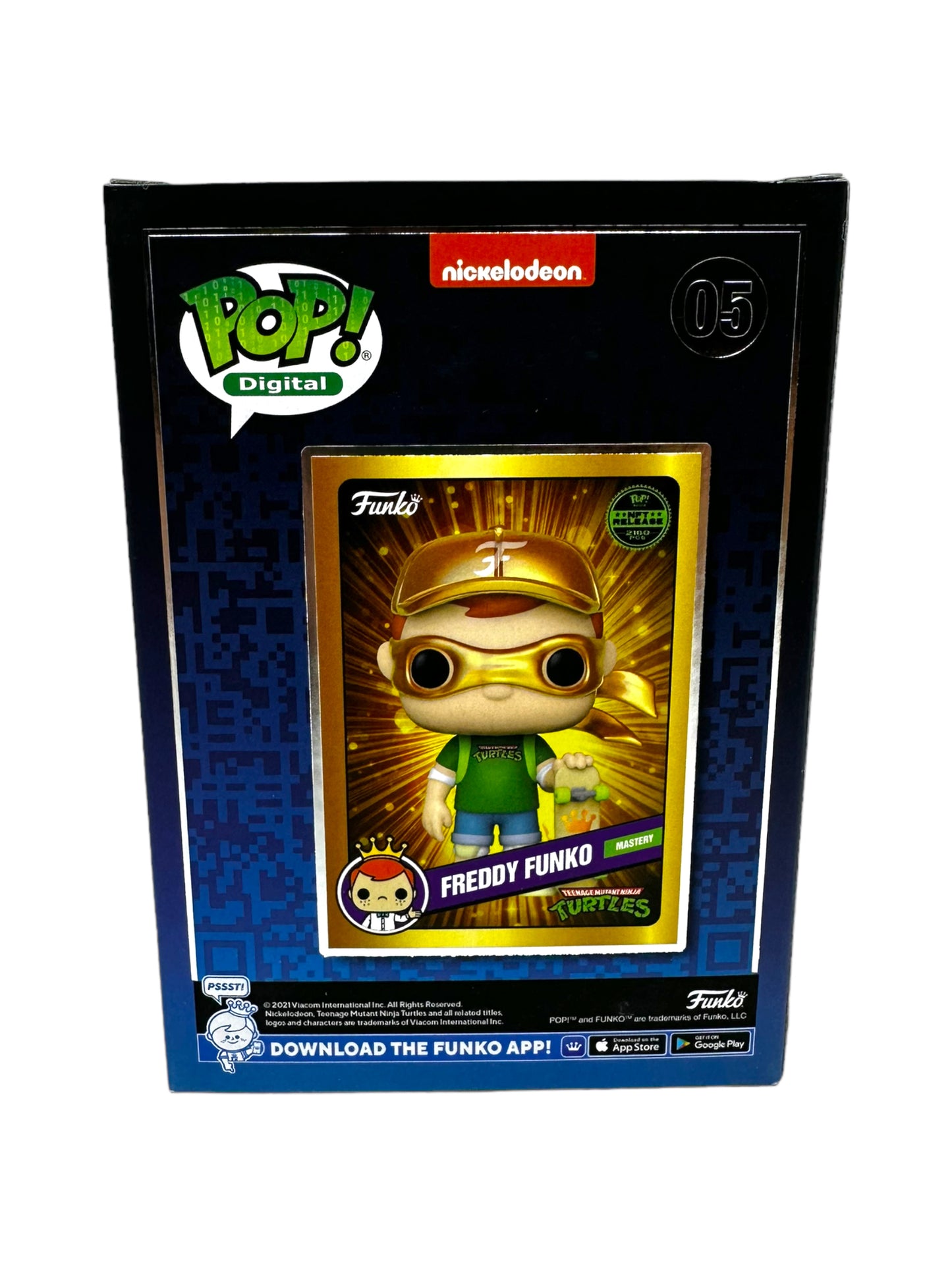 Sold - 2021 NFT Freddy Funko TMNT Royalty LE2160