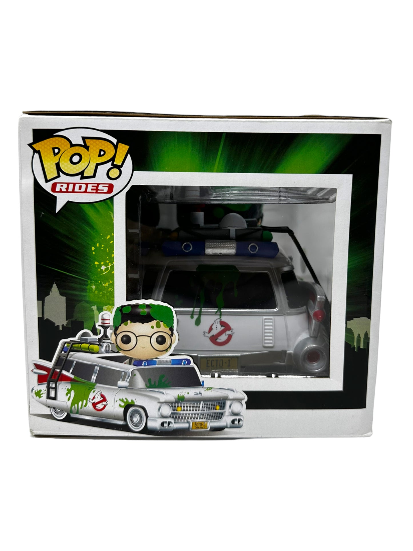 2014 Toy Tokyo NYCC Ecto-1 w(with Dr. Egon Spengler) slimed 04