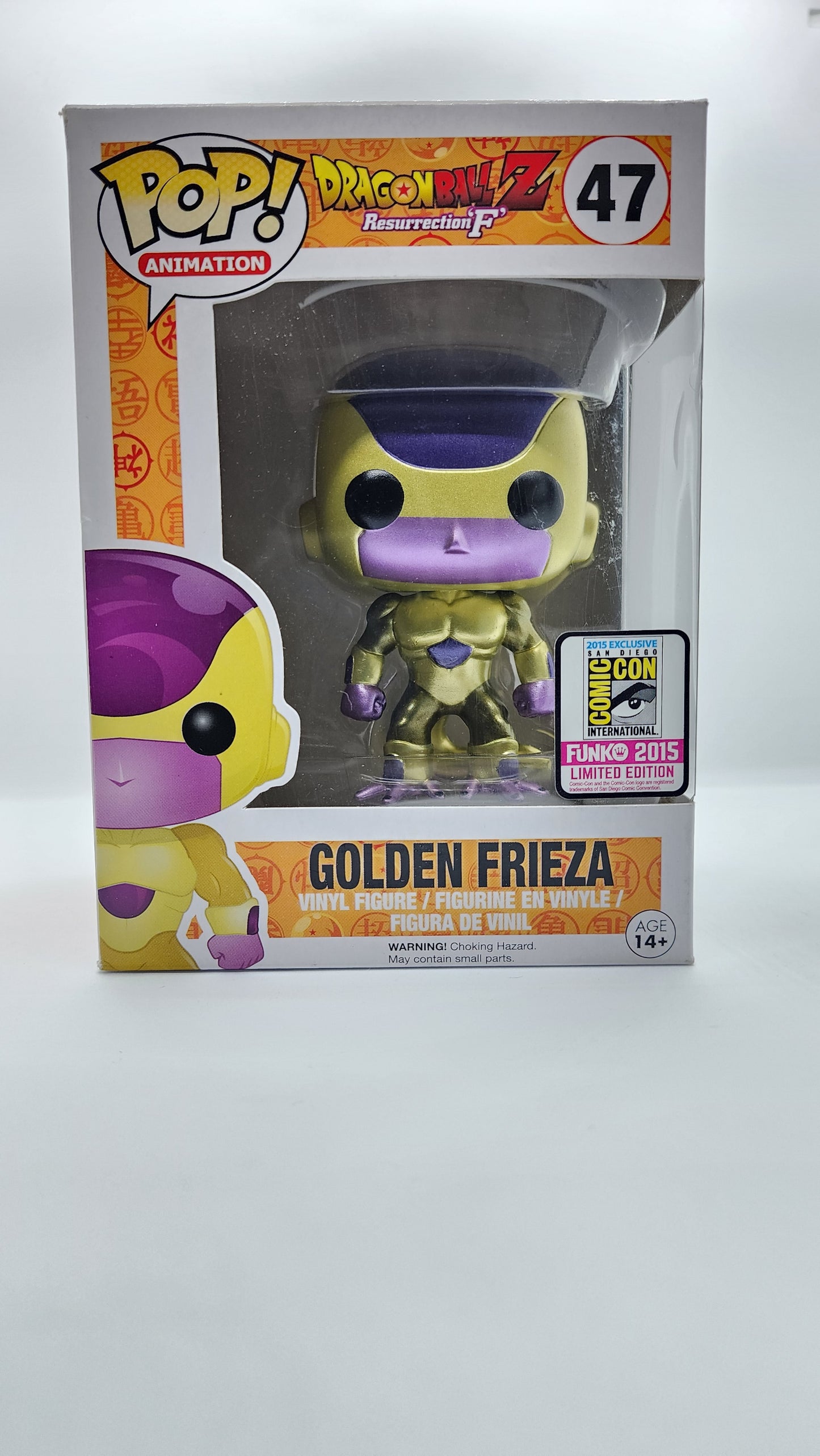 Sold 2015 Golden Frieza Black Eyes SDCC Exclusive