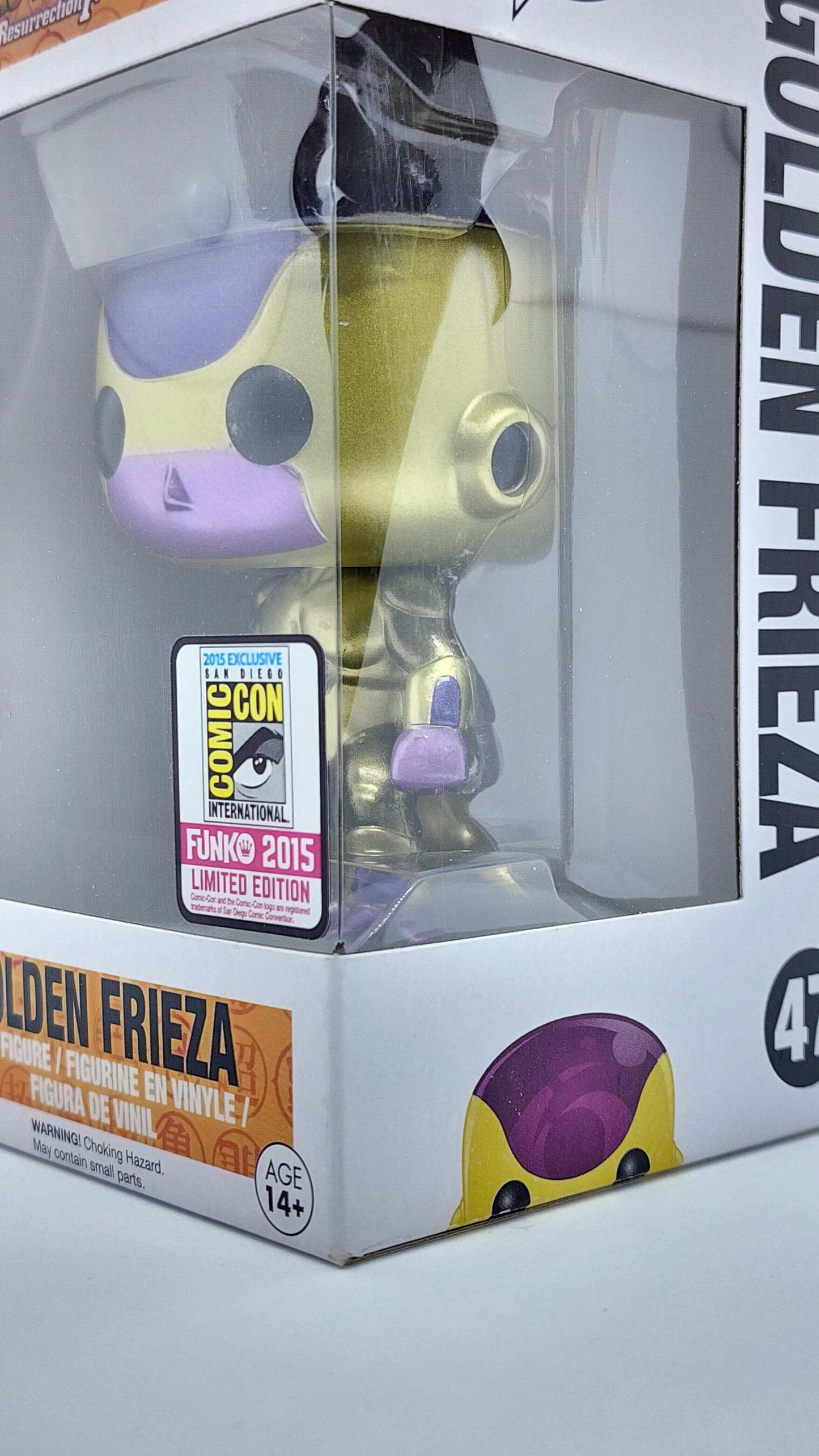 Sold 2015 Golden Frieza Black Eyes SDCC Exclusive