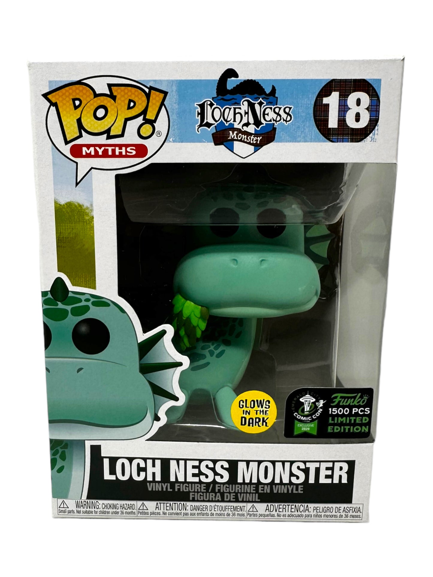 Sold 2020 ECCC Loch Ness Monster GITD LE1500