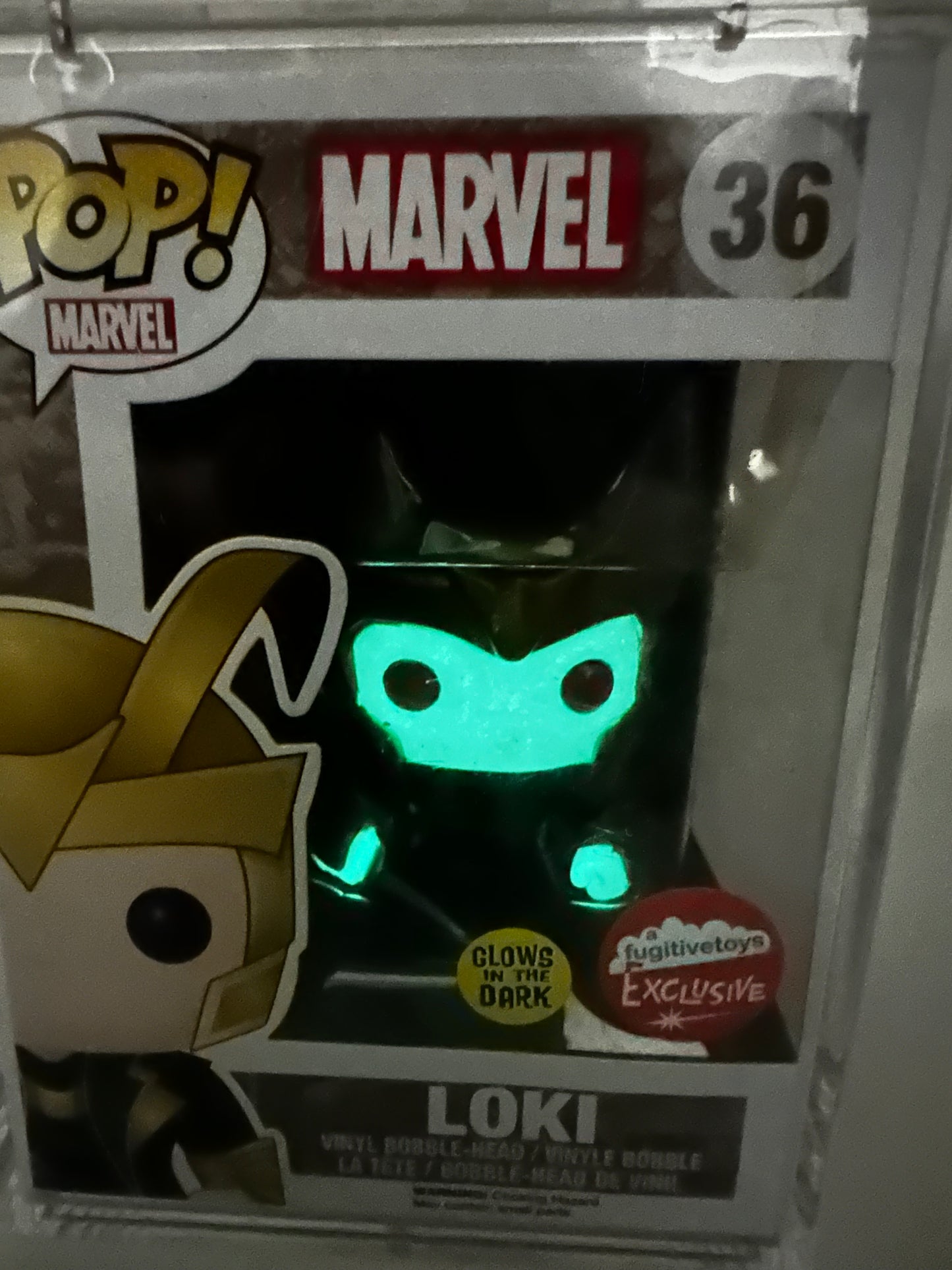 Sold 2014 Fugitive Toys Loki 36 GITD