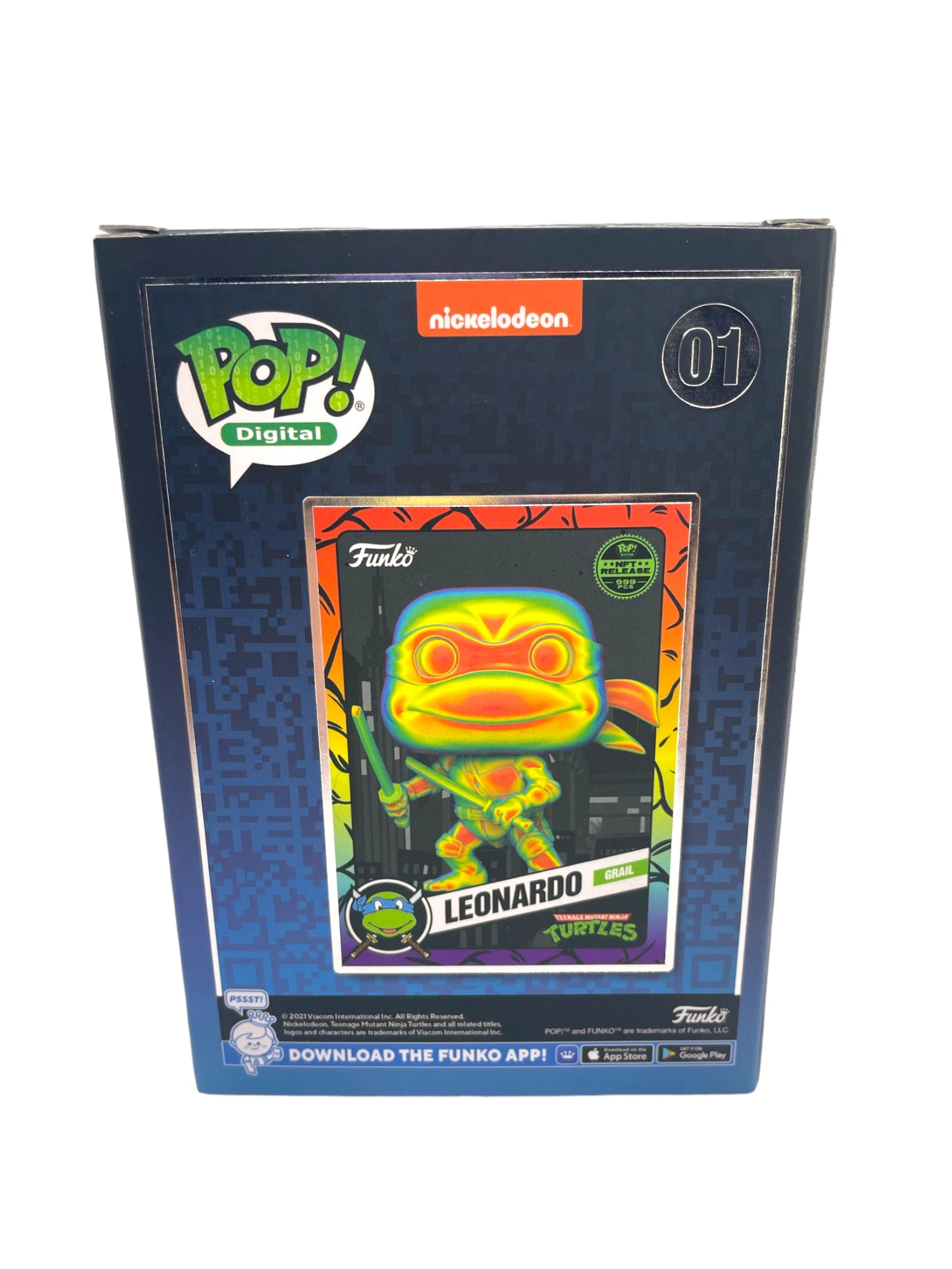 Sold 2022 Leonardo NFT Grail 01 LE 999 - Toy Cabal Sold 2022 Leonardo NFT Grail 01 LE 999 - Toy Cabal