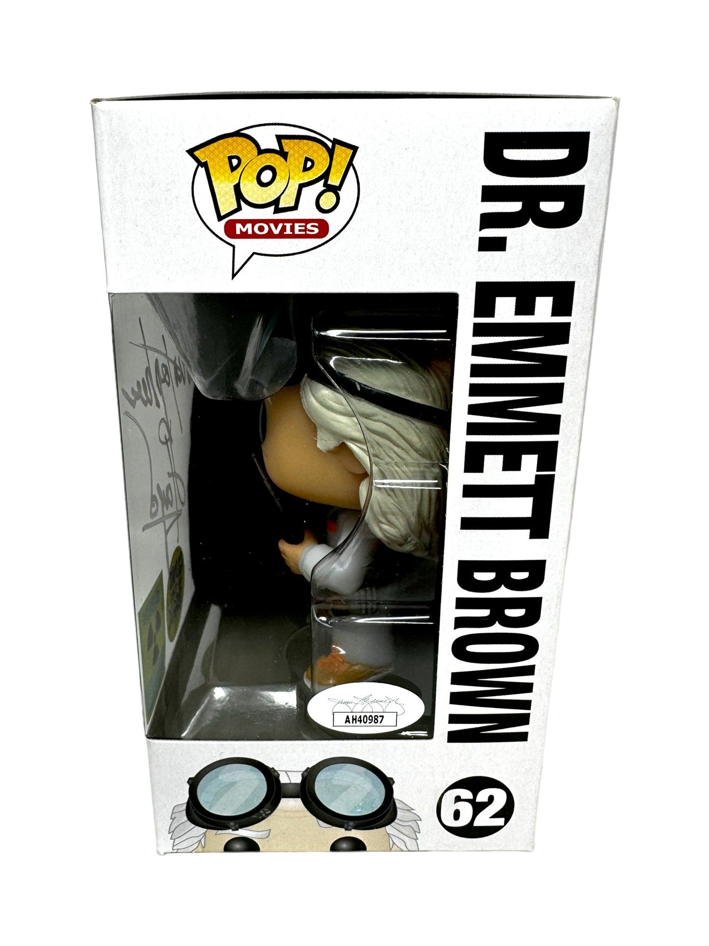 Sold 2014 GITD Con Exclusive Dr. Emmet Brown 62 Autographed JSA COA and #50 replacement box