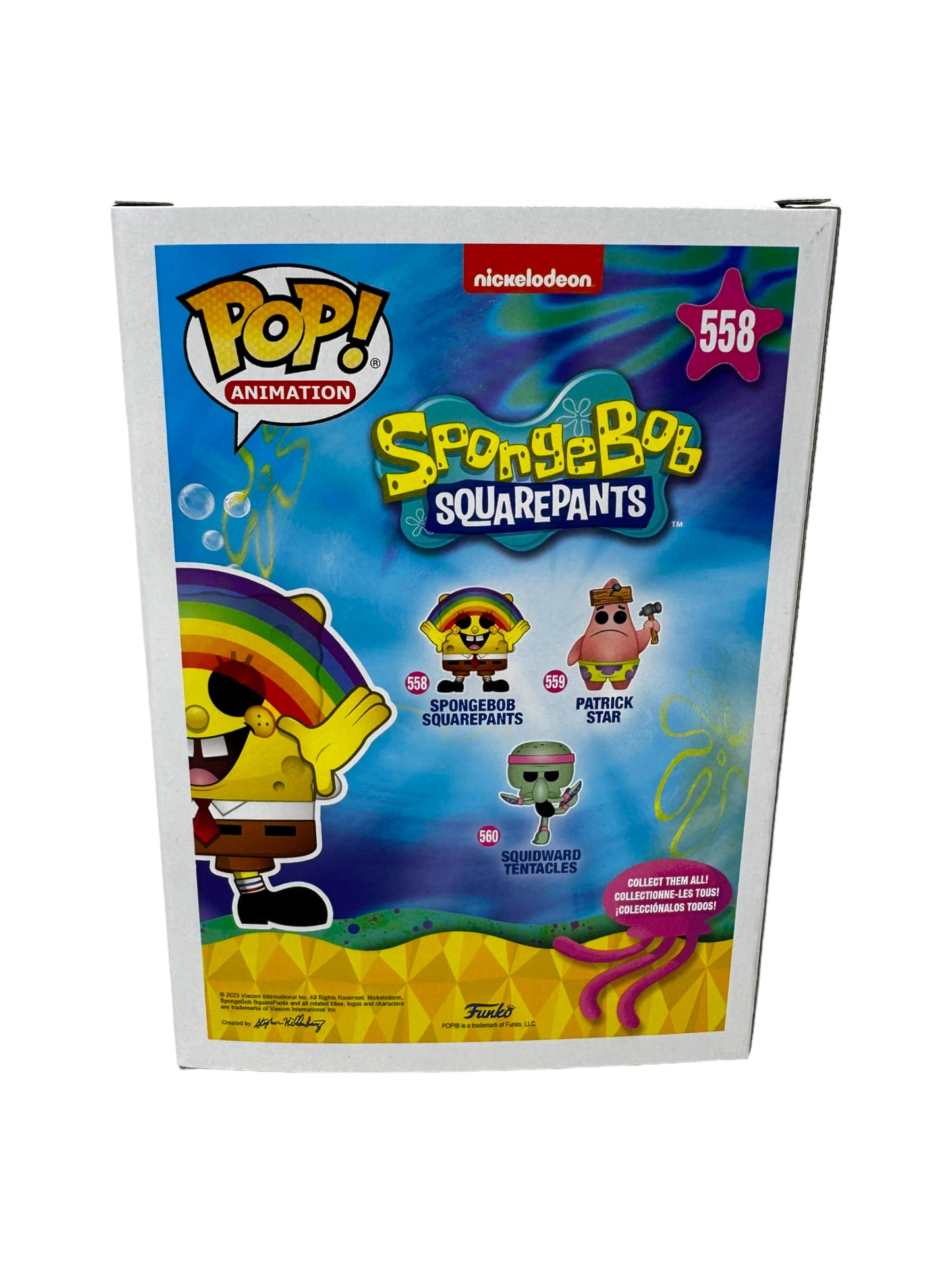 Sold - 2023 SDCC Fundays SpongeBob SquarePants 528 LE300 Platinum very clean