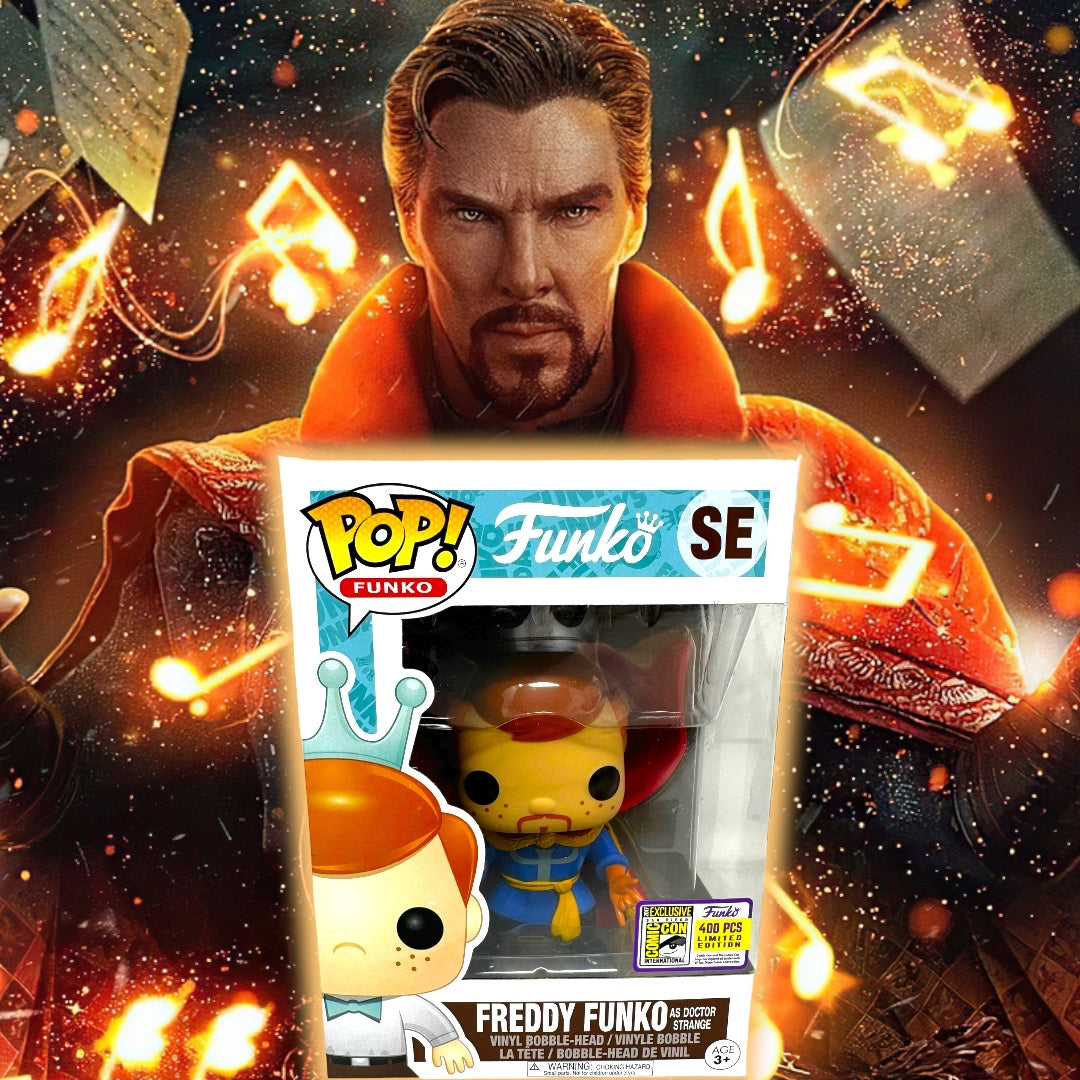 Sold 2017 SDCC Freddy Funko Dr. Strange LE400