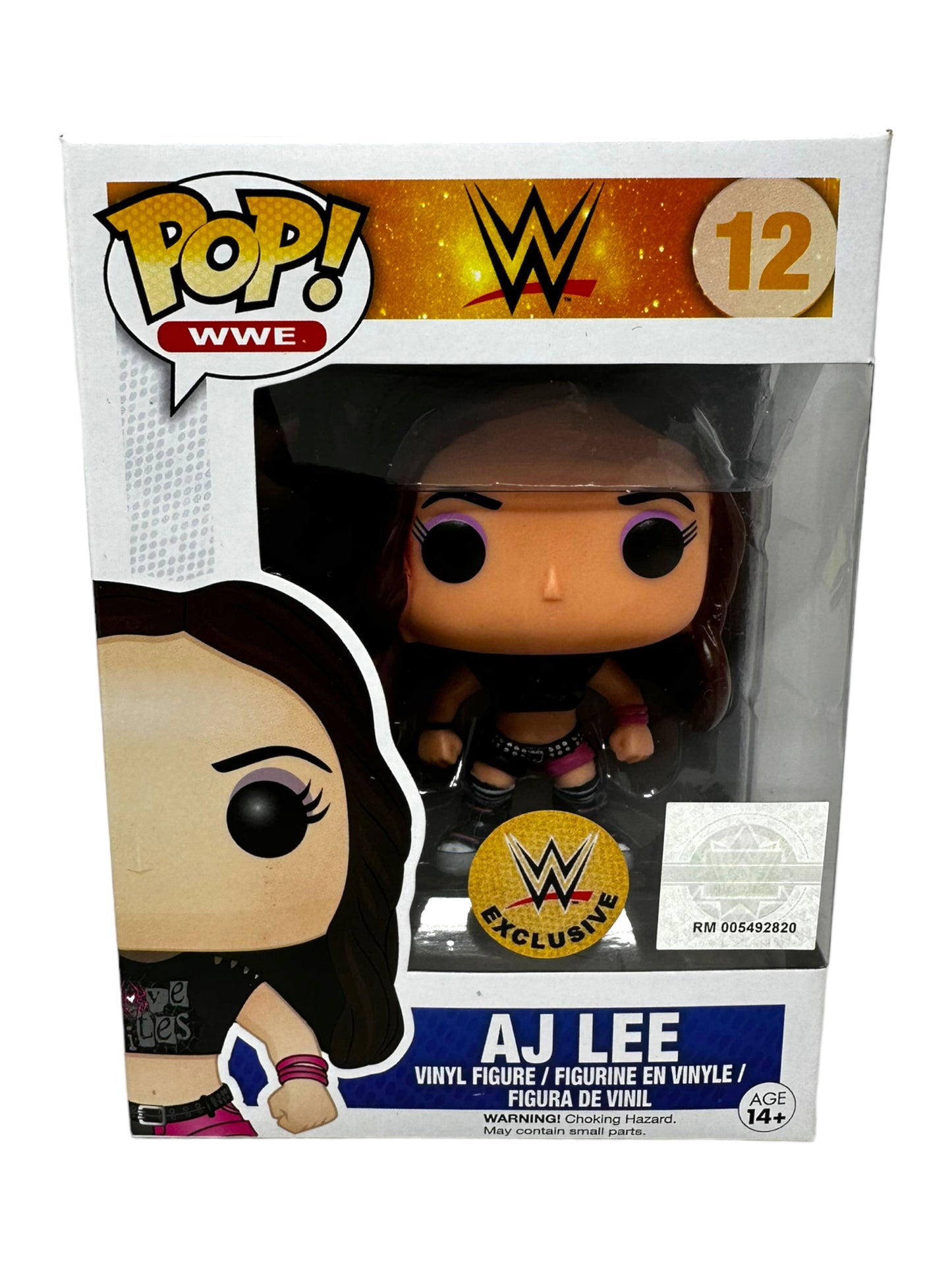 Sold 9/25 2014 WWE Exclusive AJ Lee 12