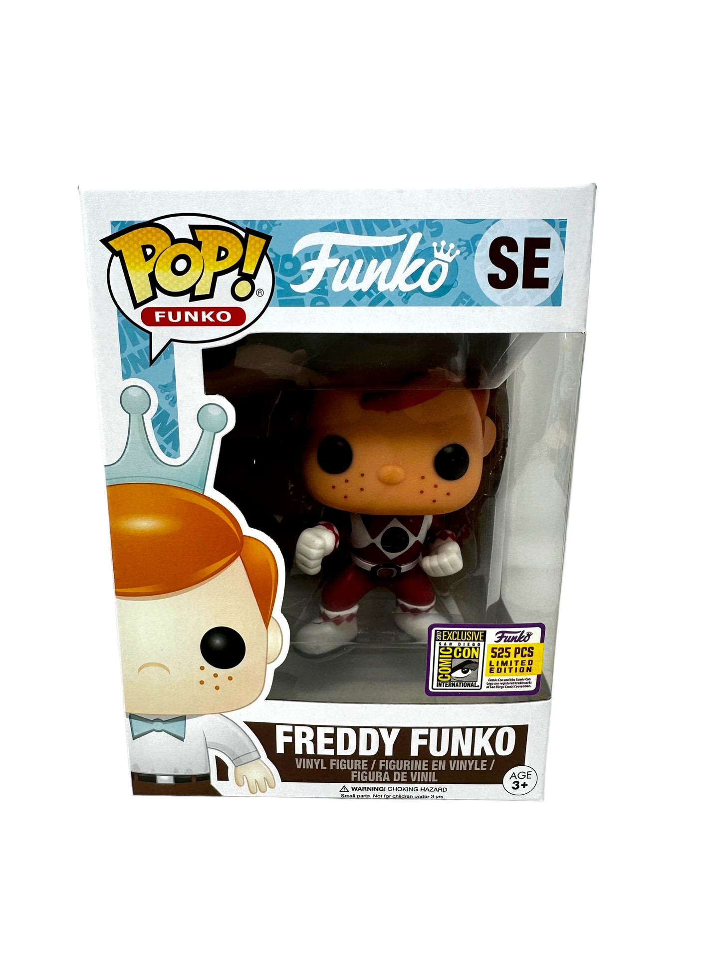 Sold - 2017 SDCC Freddy Funko Red Ranger LE525