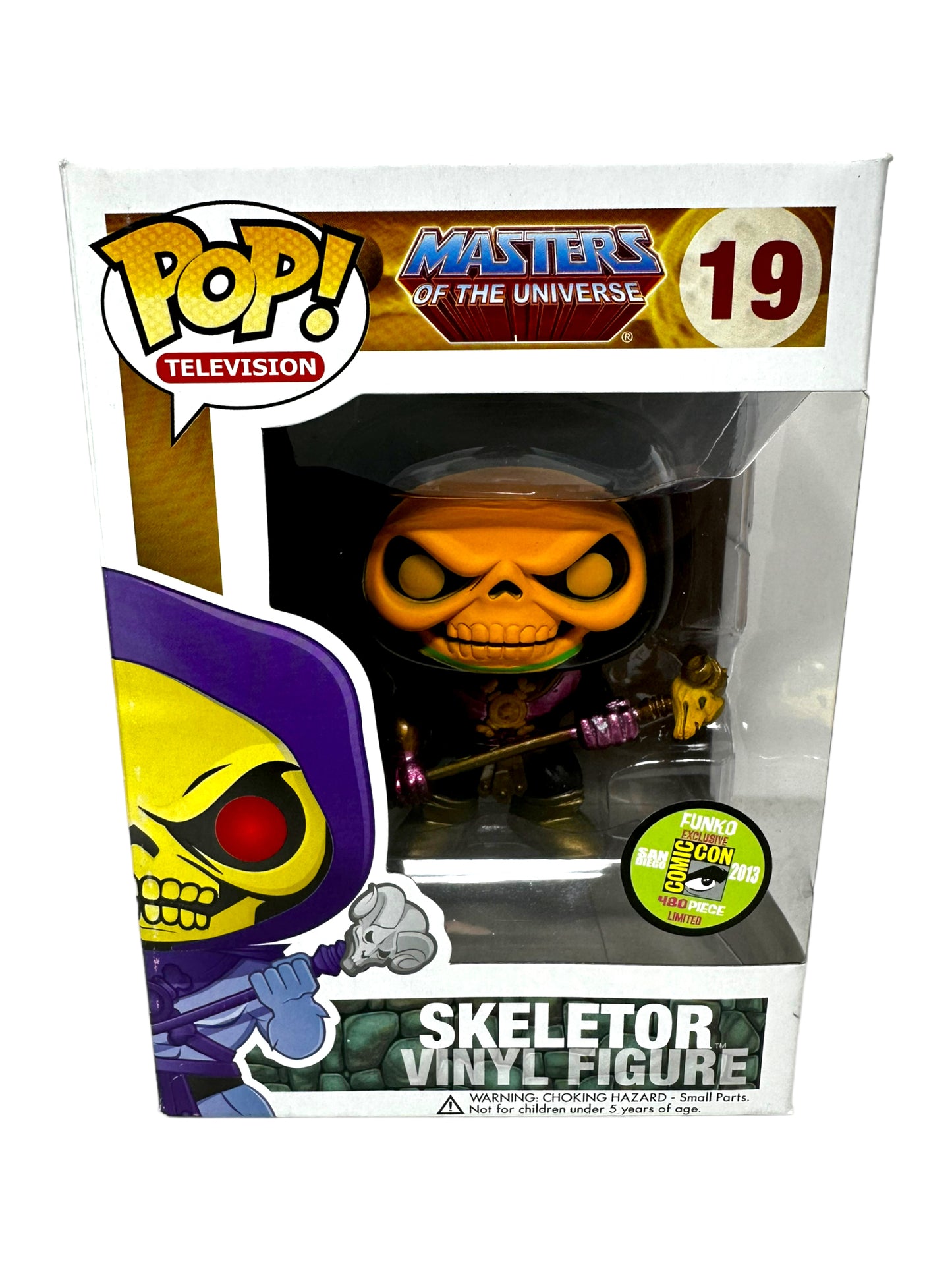 2013 SDCC Metallic Skeletor 19 (Disco) LE 480