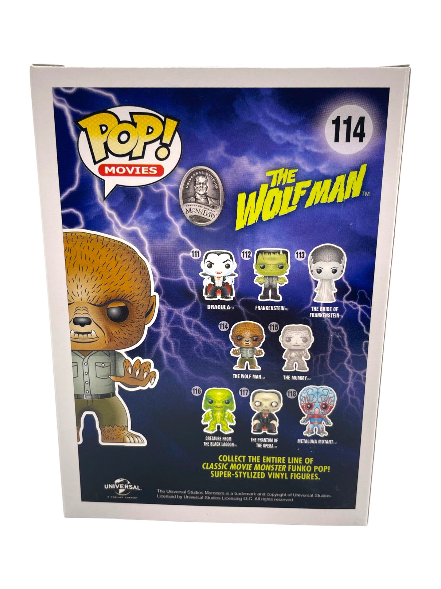 Sold - 2015 The Wolf Man Flocked Toy Tokyo Exclusive 114