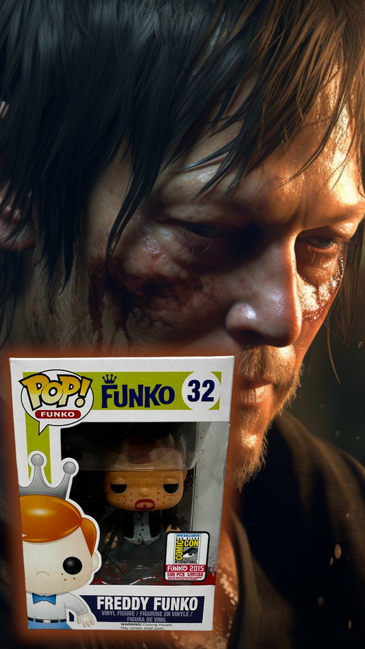 Sold 2015 SDCC Freddy Funko Daryl Dixon (Bloody) LE500