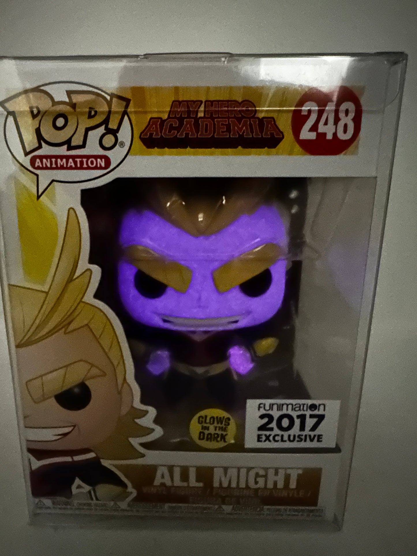 Sold - 2019 - (2017)Funmation All Might GITD 248