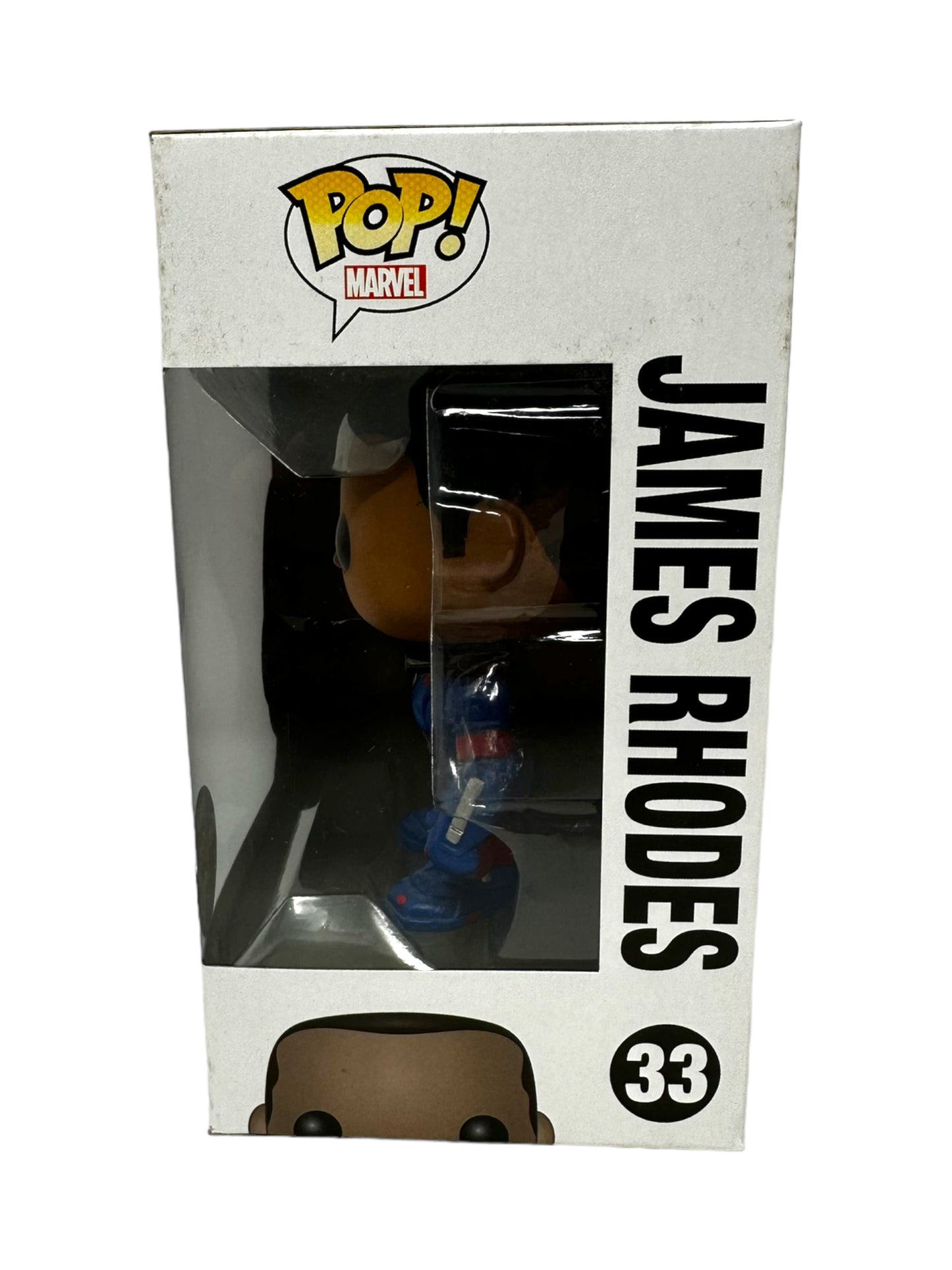 Sold 9/21 2013 SDCC James Rhodes 33 (Unmasked Iron Patriot)