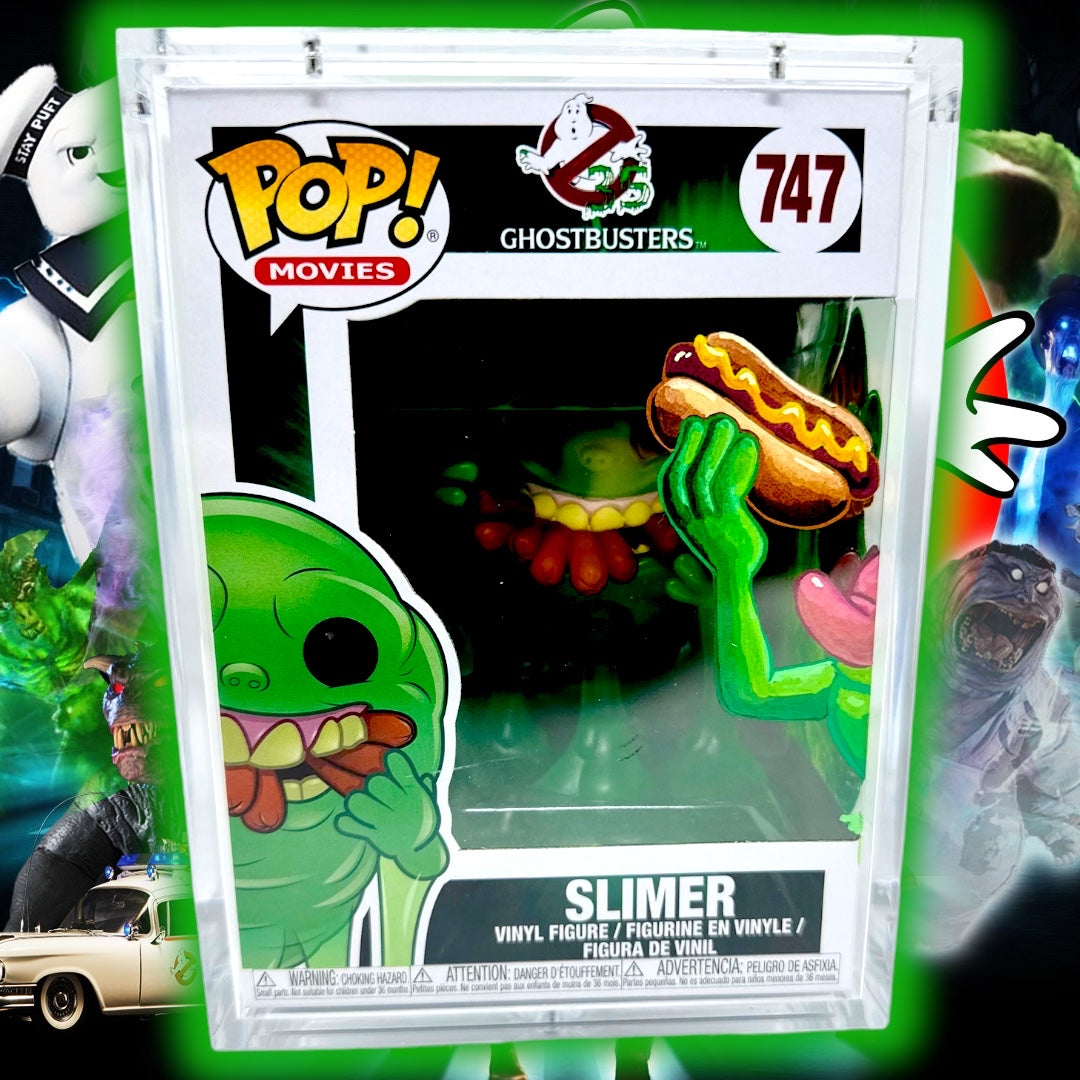 Sold 10/22 Retro - Ghostbusters - Slimer 747 TCC X “Mooch” Custom