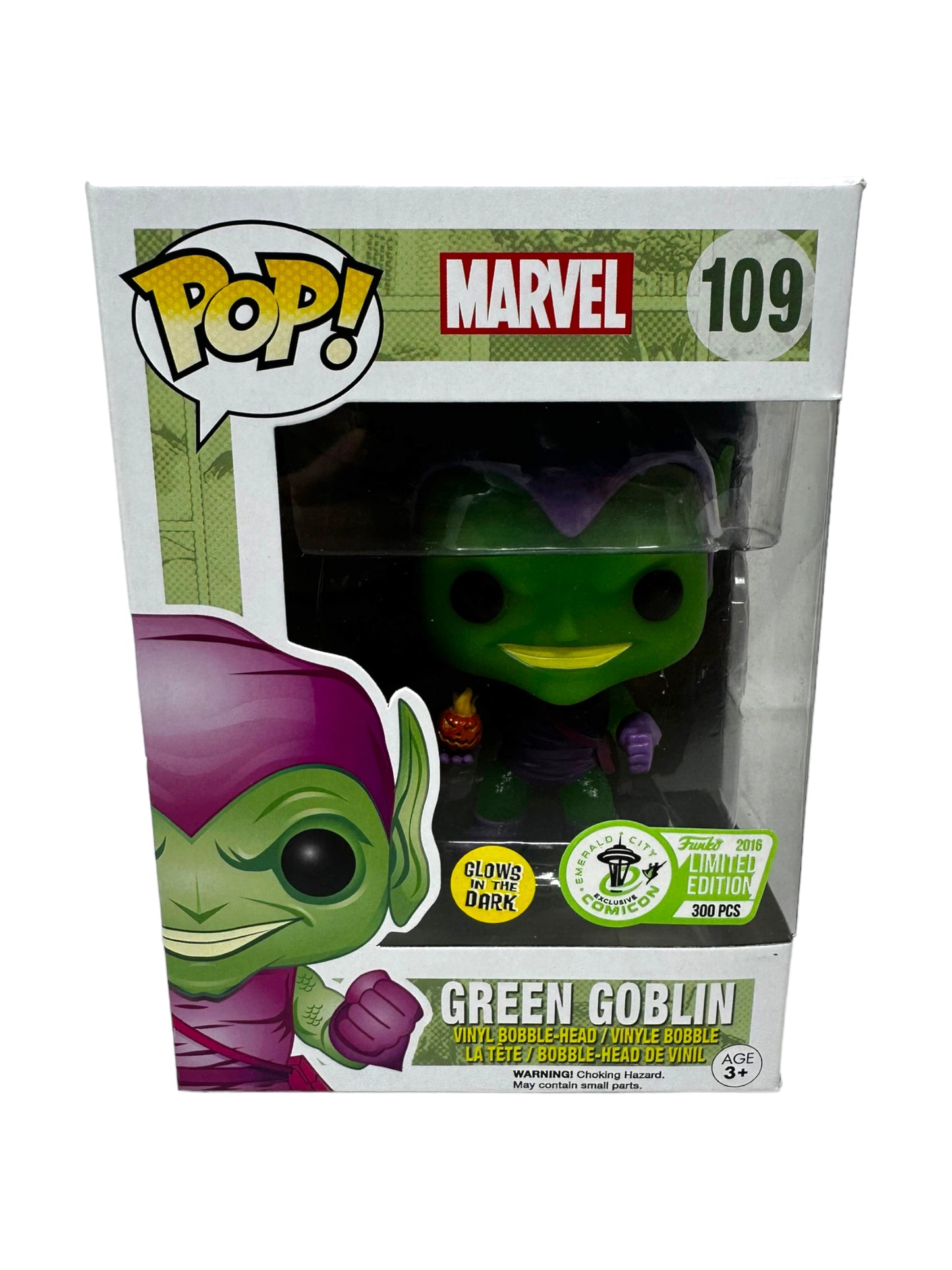 Sold - 2016 ECCC Green Goblin 109 GITD LE300