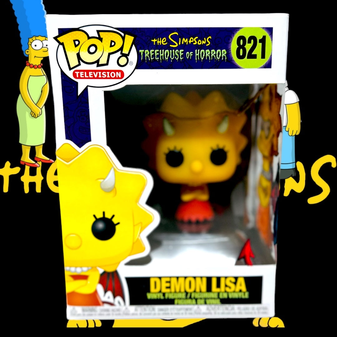 SOLD - Retro - The Simpsons - Demon Lisa 821 TCC X “Mooch” Custom