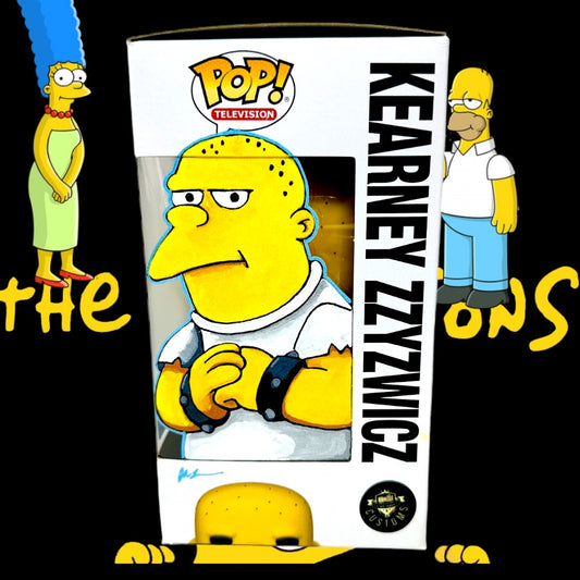 SOLD - Retro - The Simpsons - Kearney Zzyzwicz 1282 TCC X “Mooch” Custom