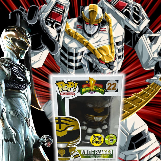 Sold 10/21 2013 SDCC White Ranger GITD LE480