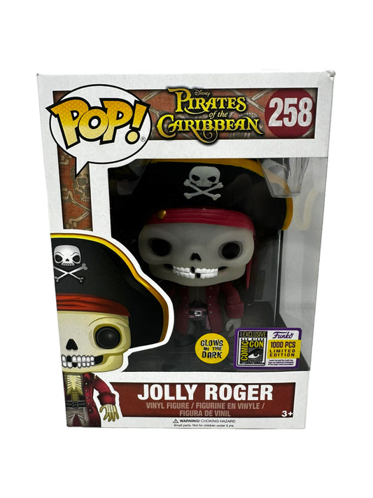 Sold 10/12 2017 SDCC Jolly Roger 258 GITD LE1000