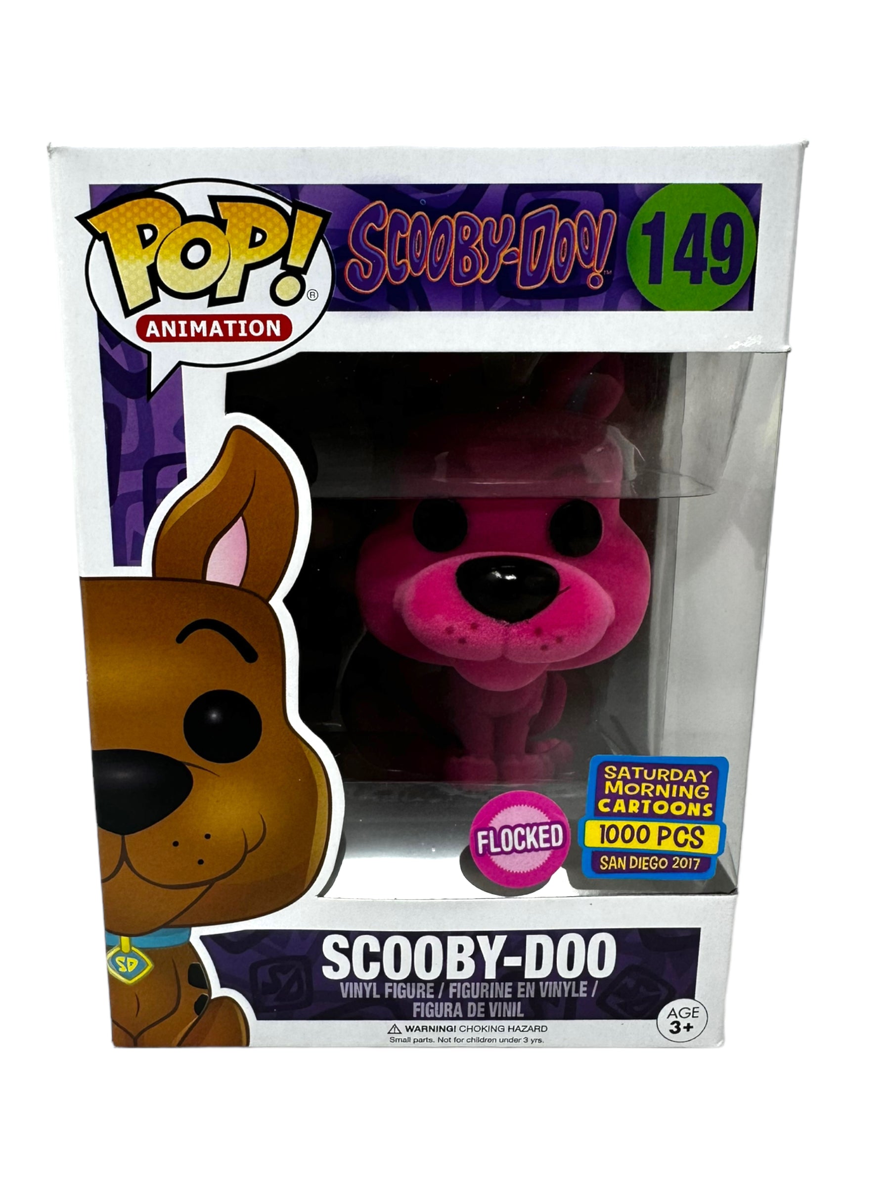 Sold 10/21 2017 SDCC Scooby Doo Pink Flocked LE1000 – Toy Cabal