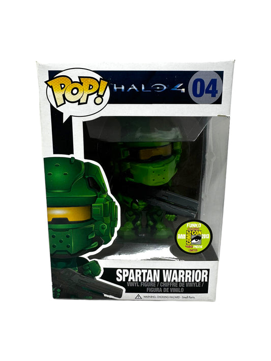 Sold - 2013 SDCC Spartan Warrior 04 Green LE480